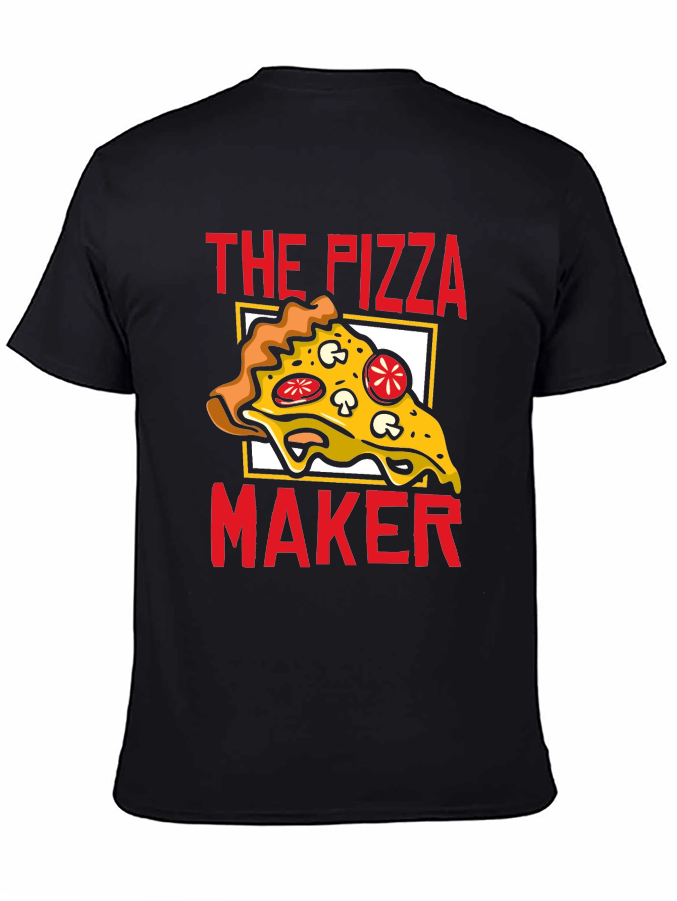 The Pizza Maker Graphic Tee - Foodie T-Shirt