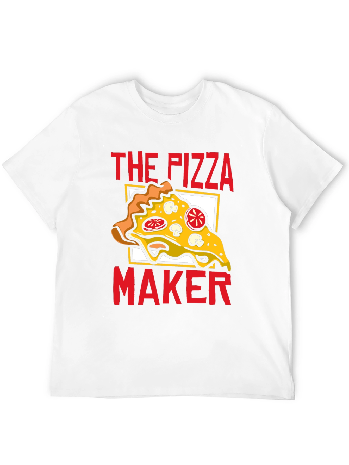 The Pizza Maker Graphic Tee - Foodie T-Shirt
