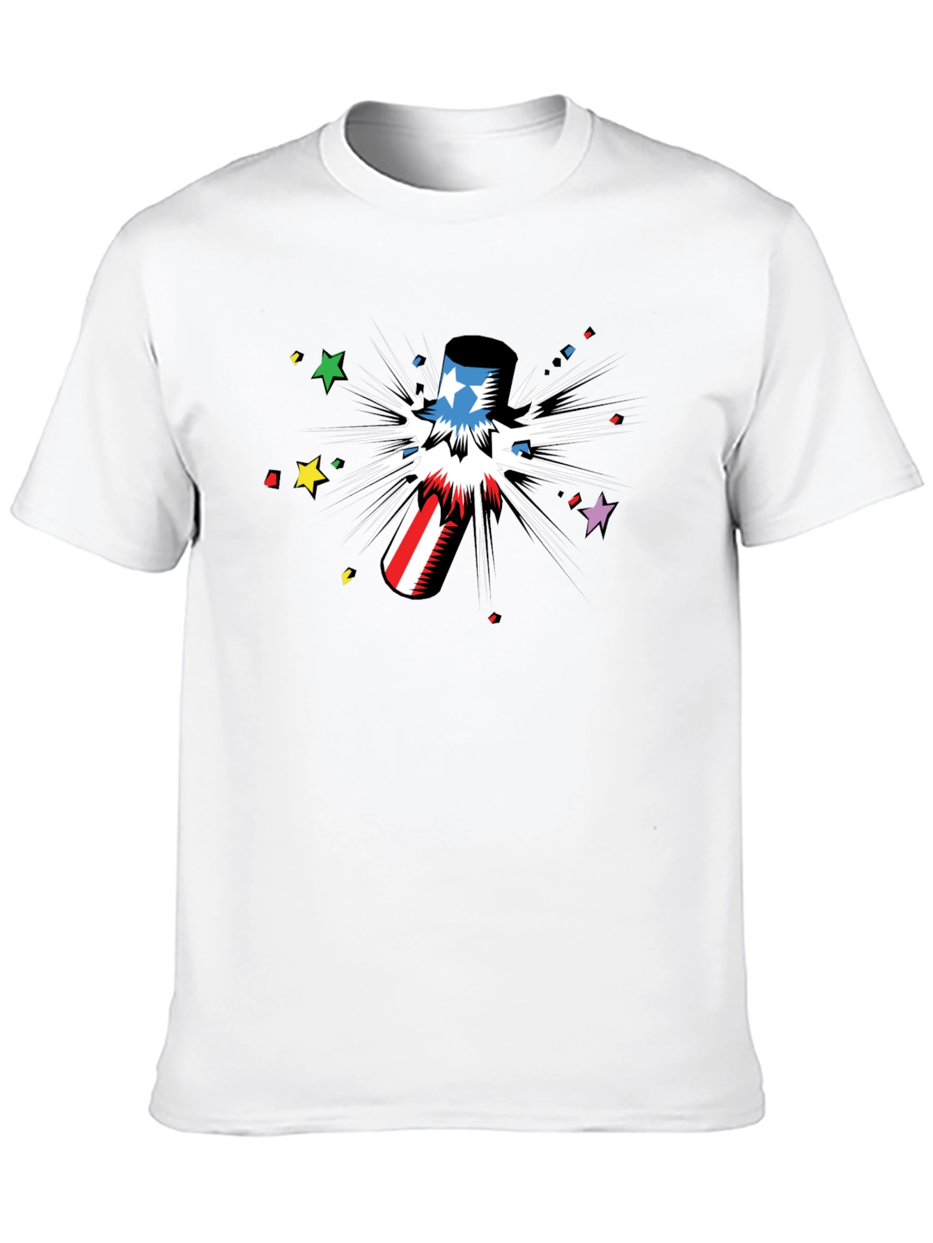Patriotic Graphic Tee - Celebrate in Style!