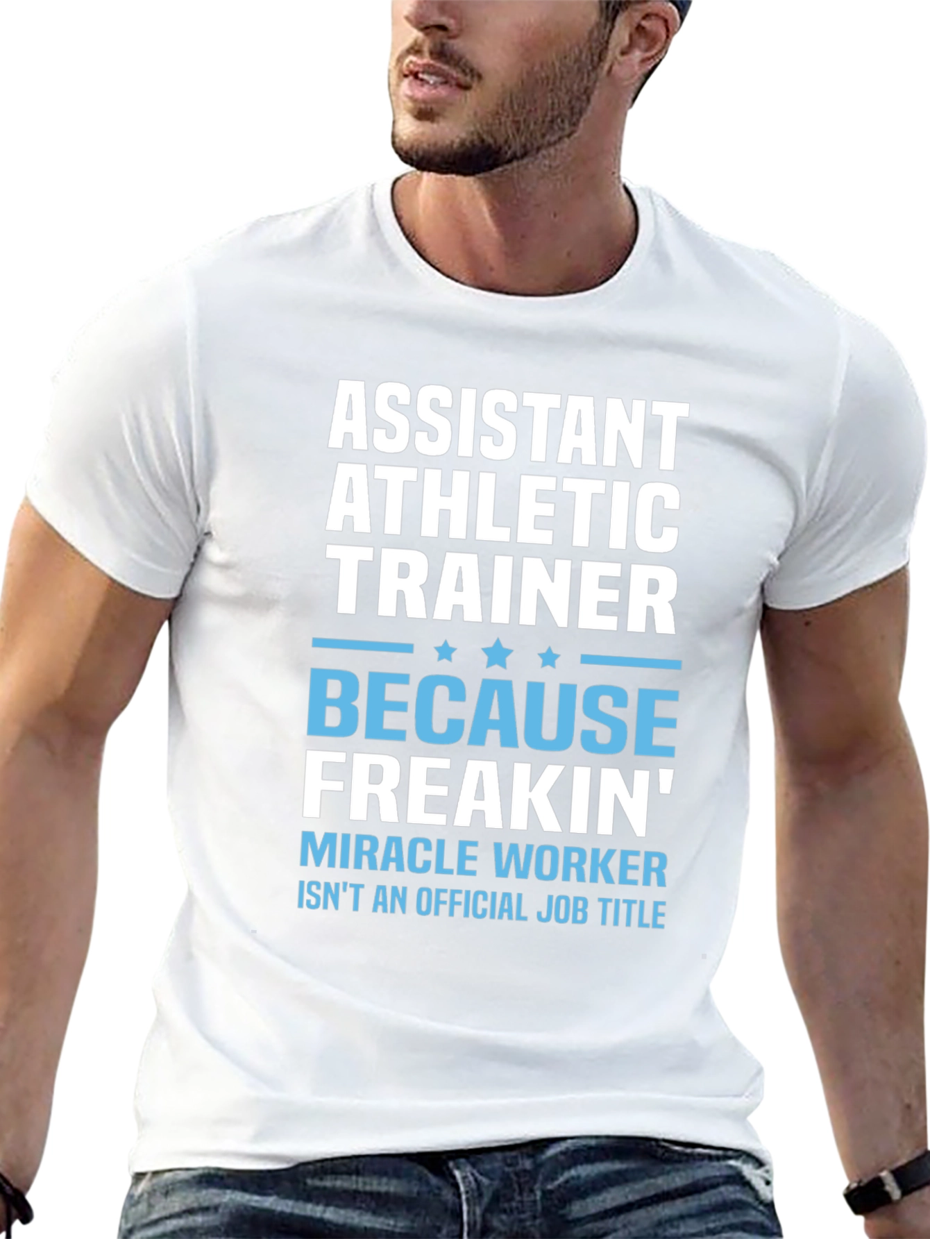 Assistant Athletic Trainer Funny Job Title T-Shirt
