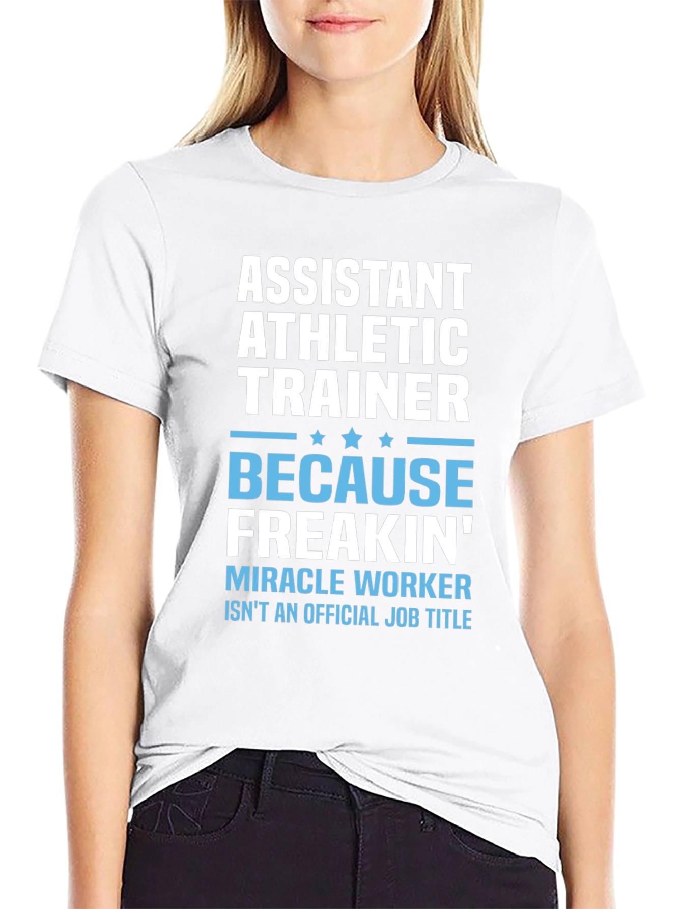 Assistant Athletic Trainer Funny Job Title T-Shirt