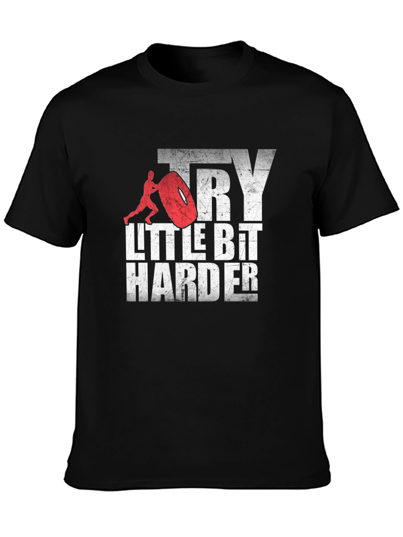 Try a Little Bit Harder Graphic Tee