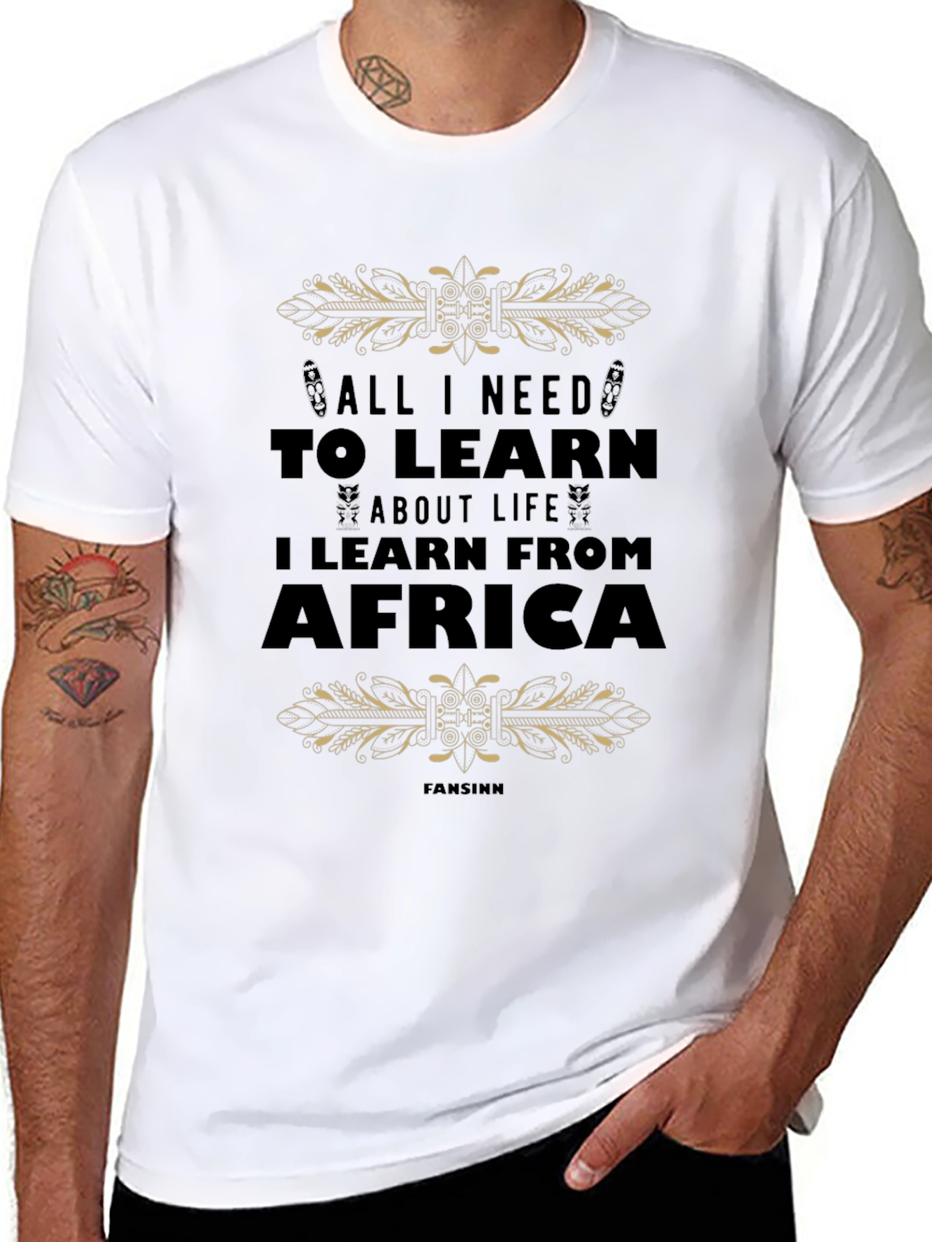 Africa Inspiration Graphic T-Shirt