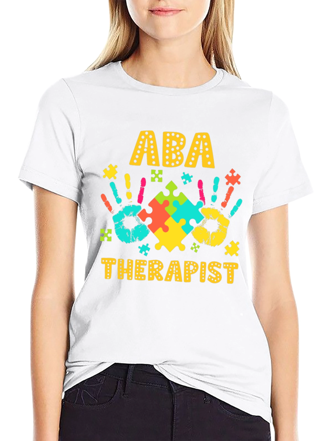 ABA Therapist Autism Awareness T-Shirt