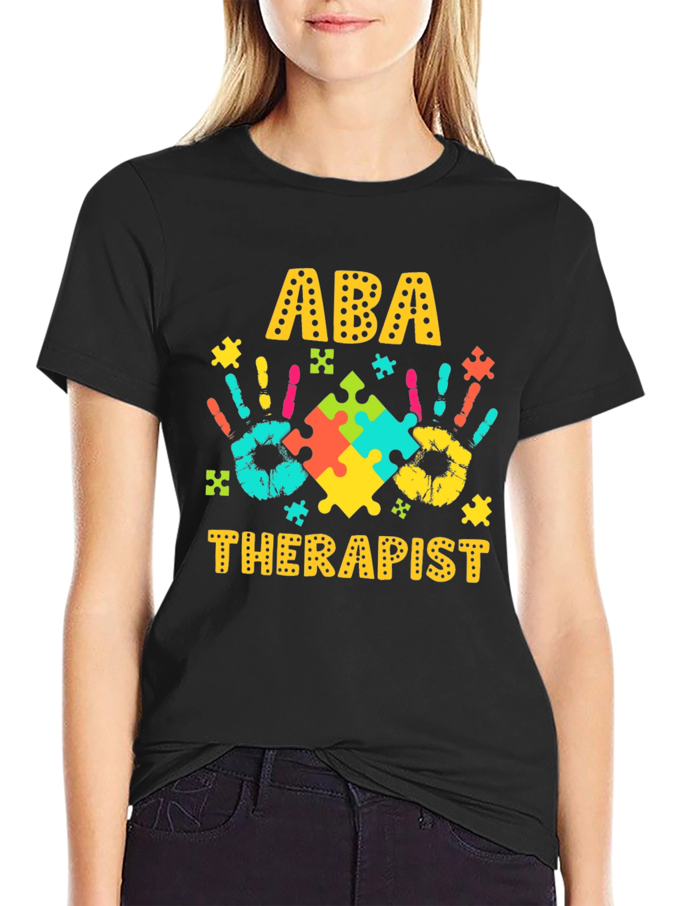 ABA Therapist Autism Awareness T-Shirt
