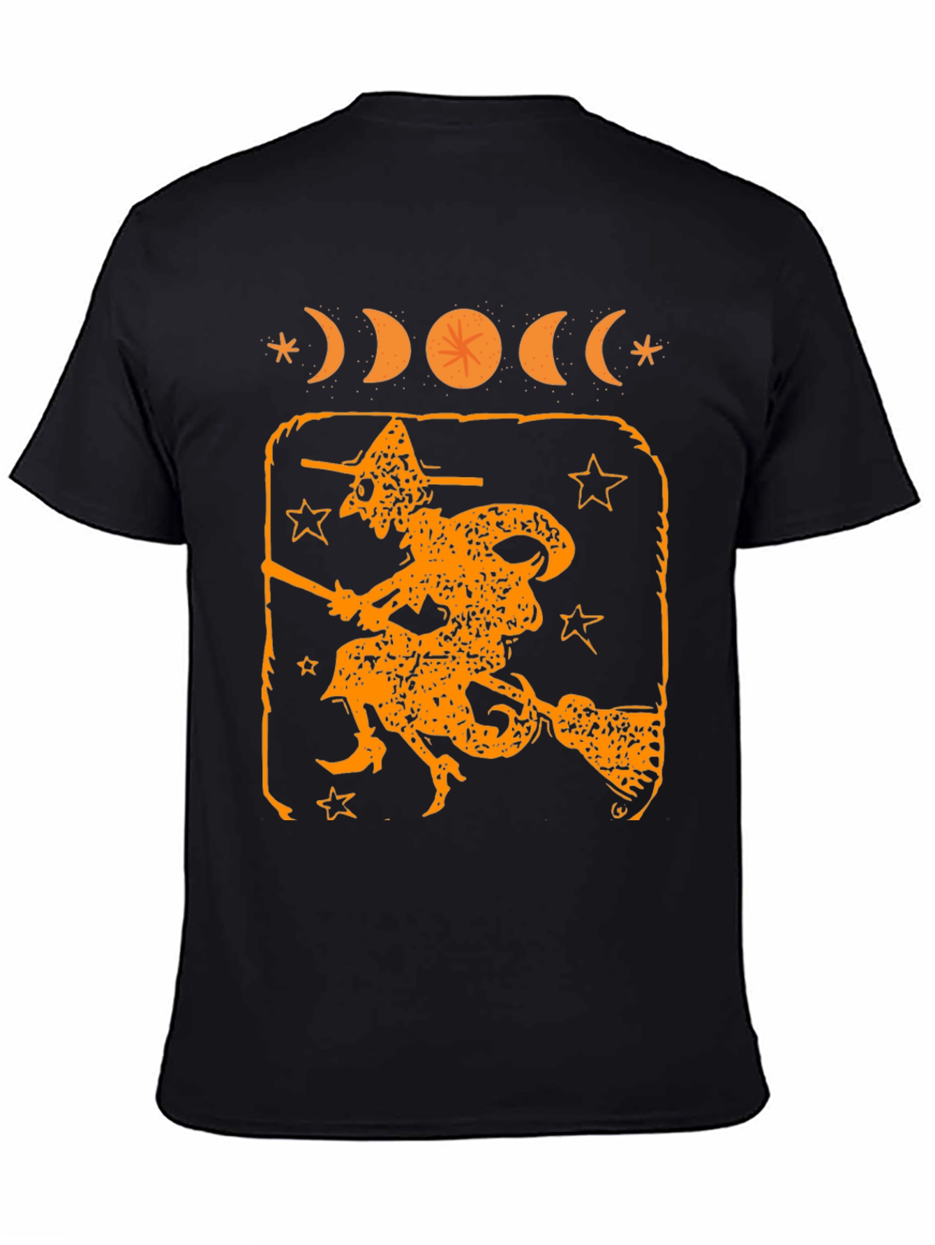 Witch Moon Phases Graphic T-Shirt