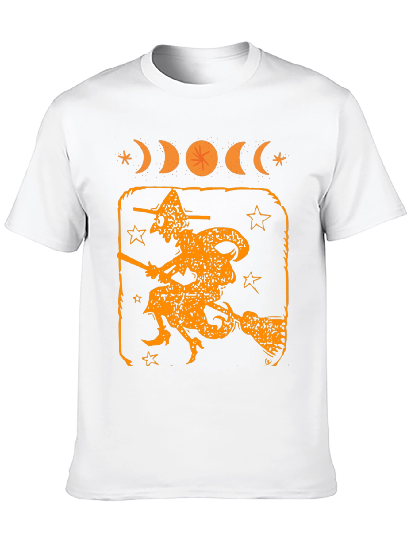 Witch Moon Phases Graphic T-Shirt