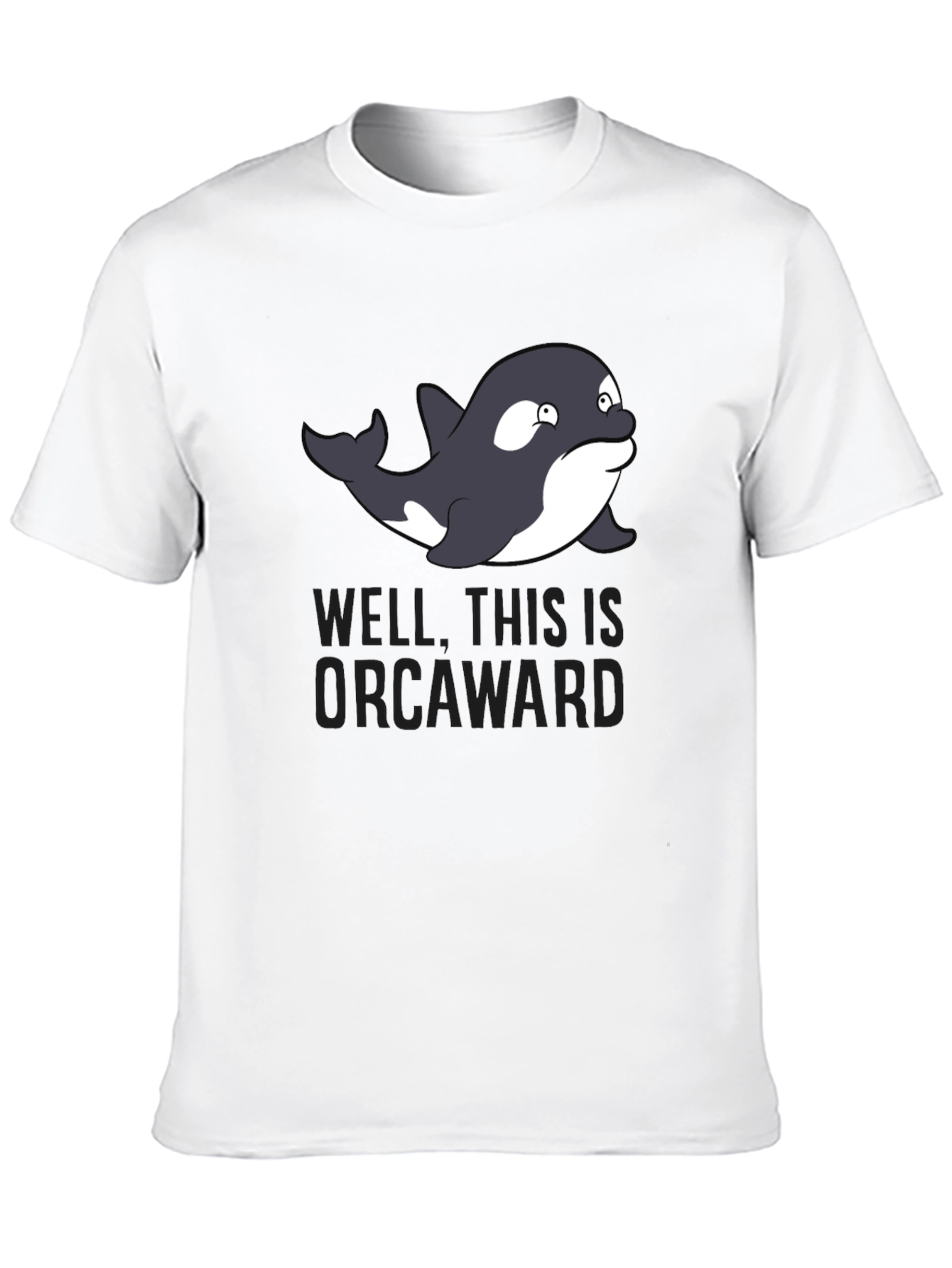Orcaward Funny Graphic Mens T-Shirt