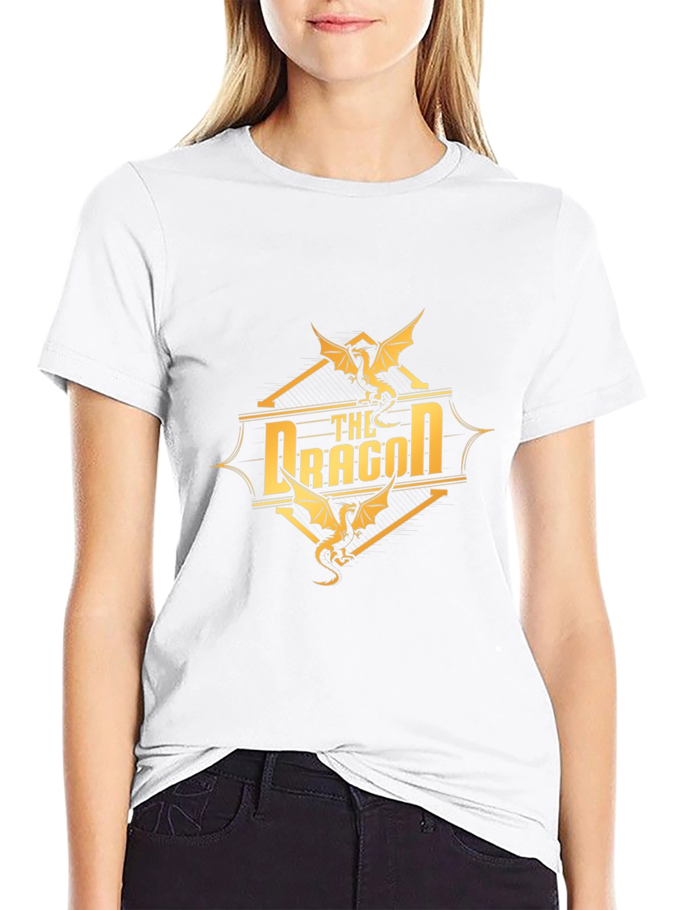 The Dragon Graphic T-Shirt - Black Cotton Tee