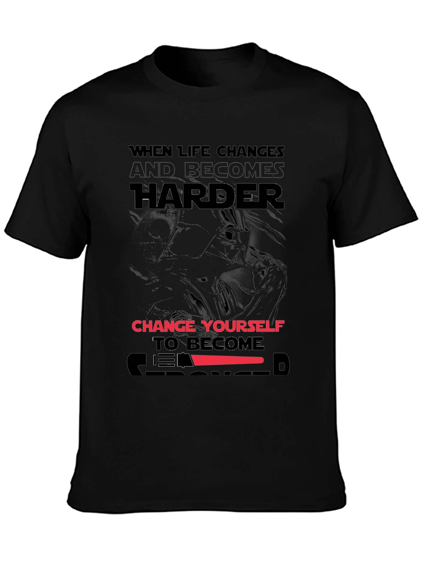 When Life Changes Harder Graphic T-Shirt