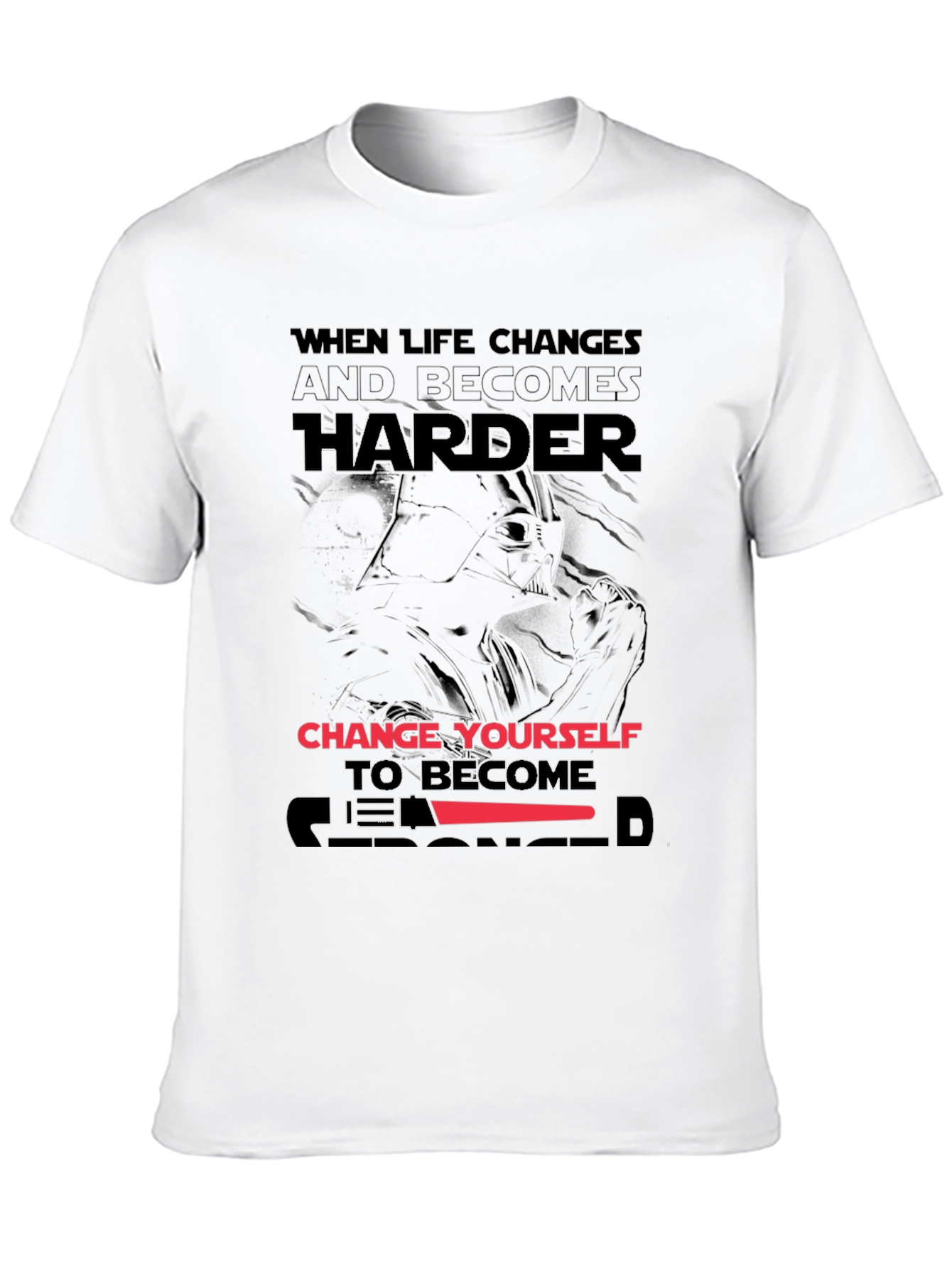 When Life Changes Harder Graphic T-Shirt