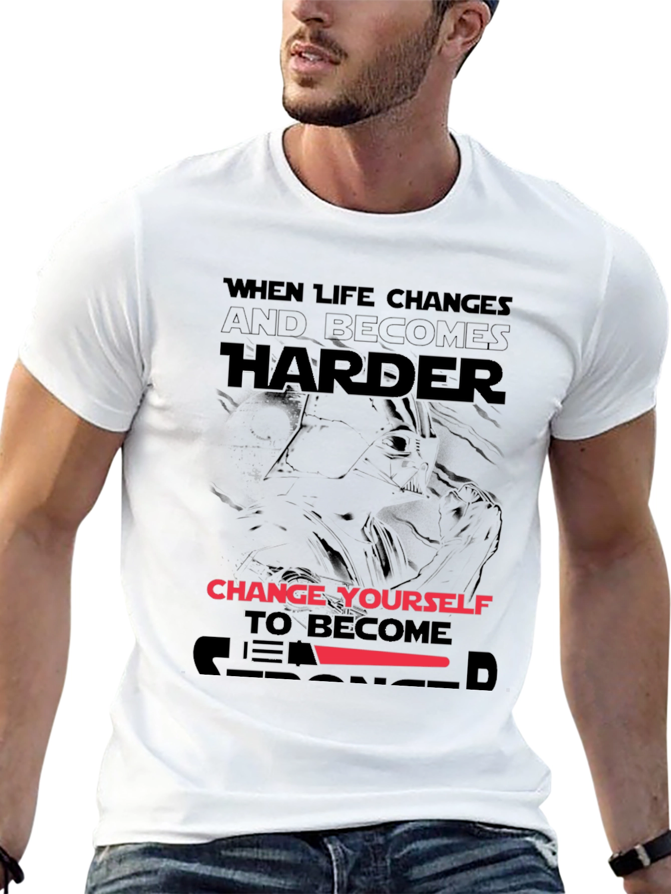 When Life Changes Harder Graphic T-Shirt