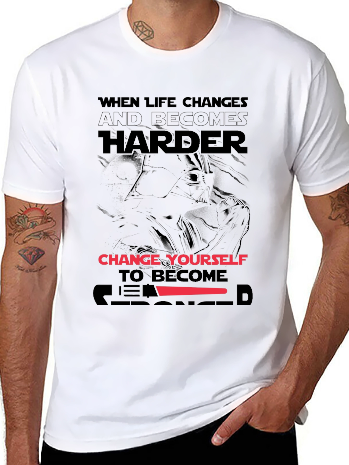 When Life Changes Harder Graphic T-Shirt