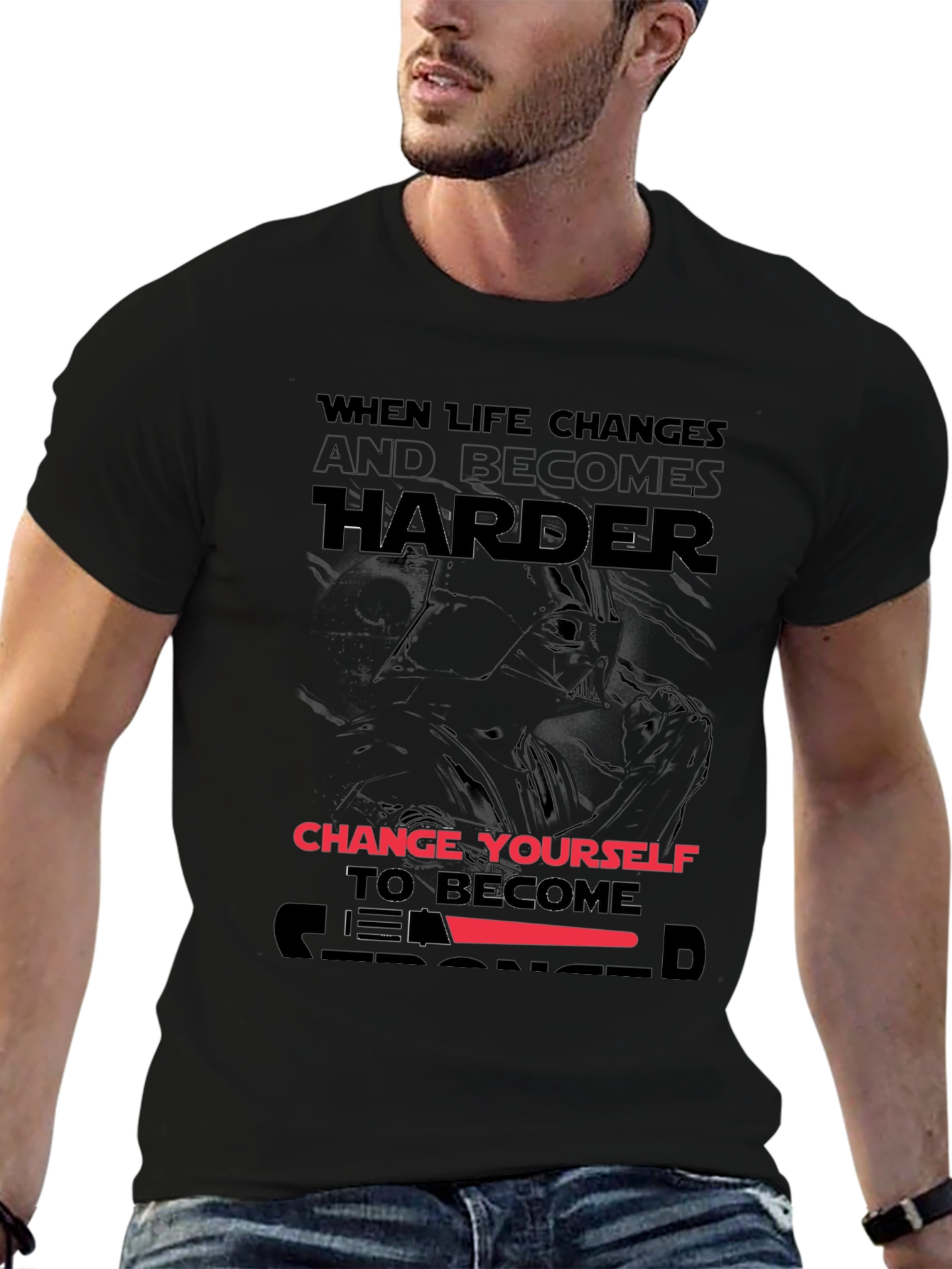 When Life Changes Harder Graphic T-Shirt