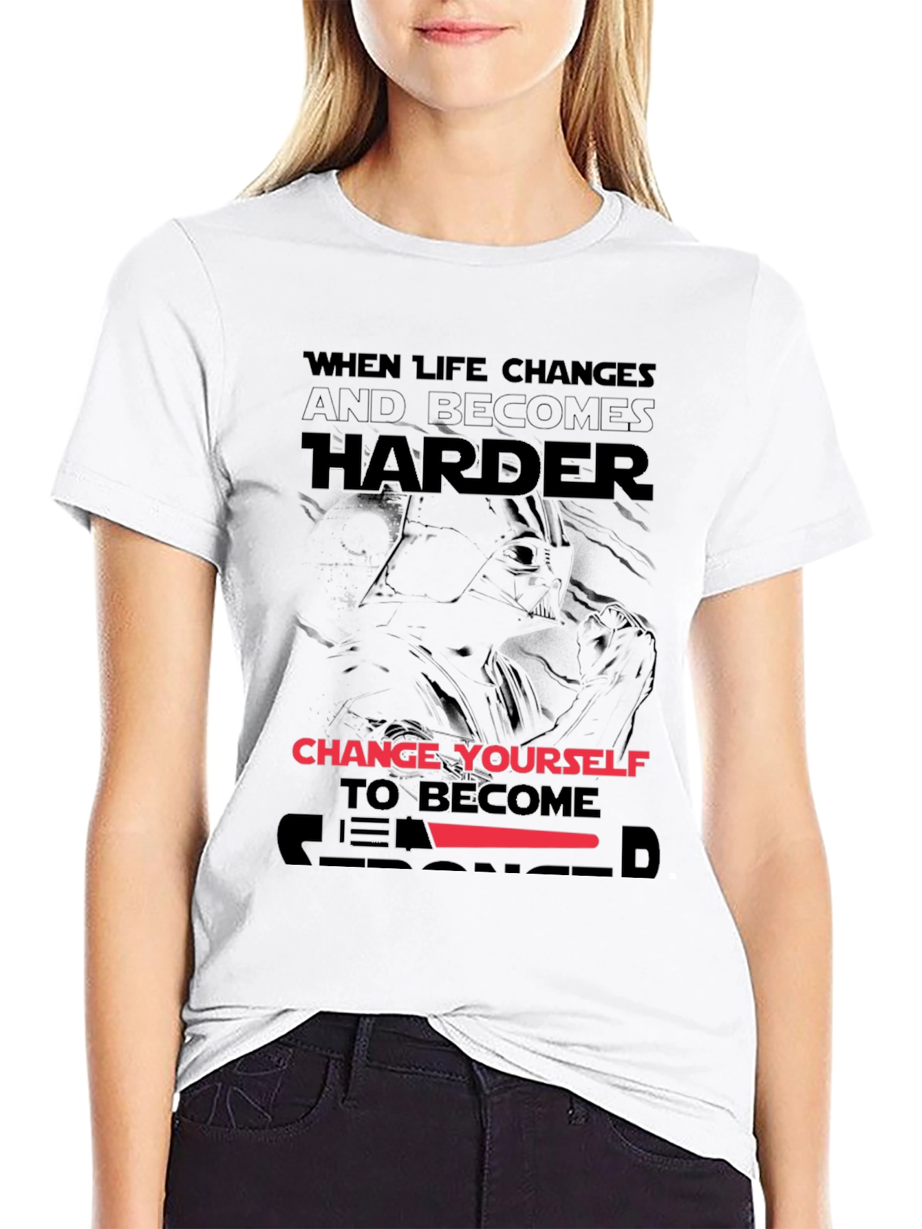 When Life Changes Harder Graphic T-Shirt