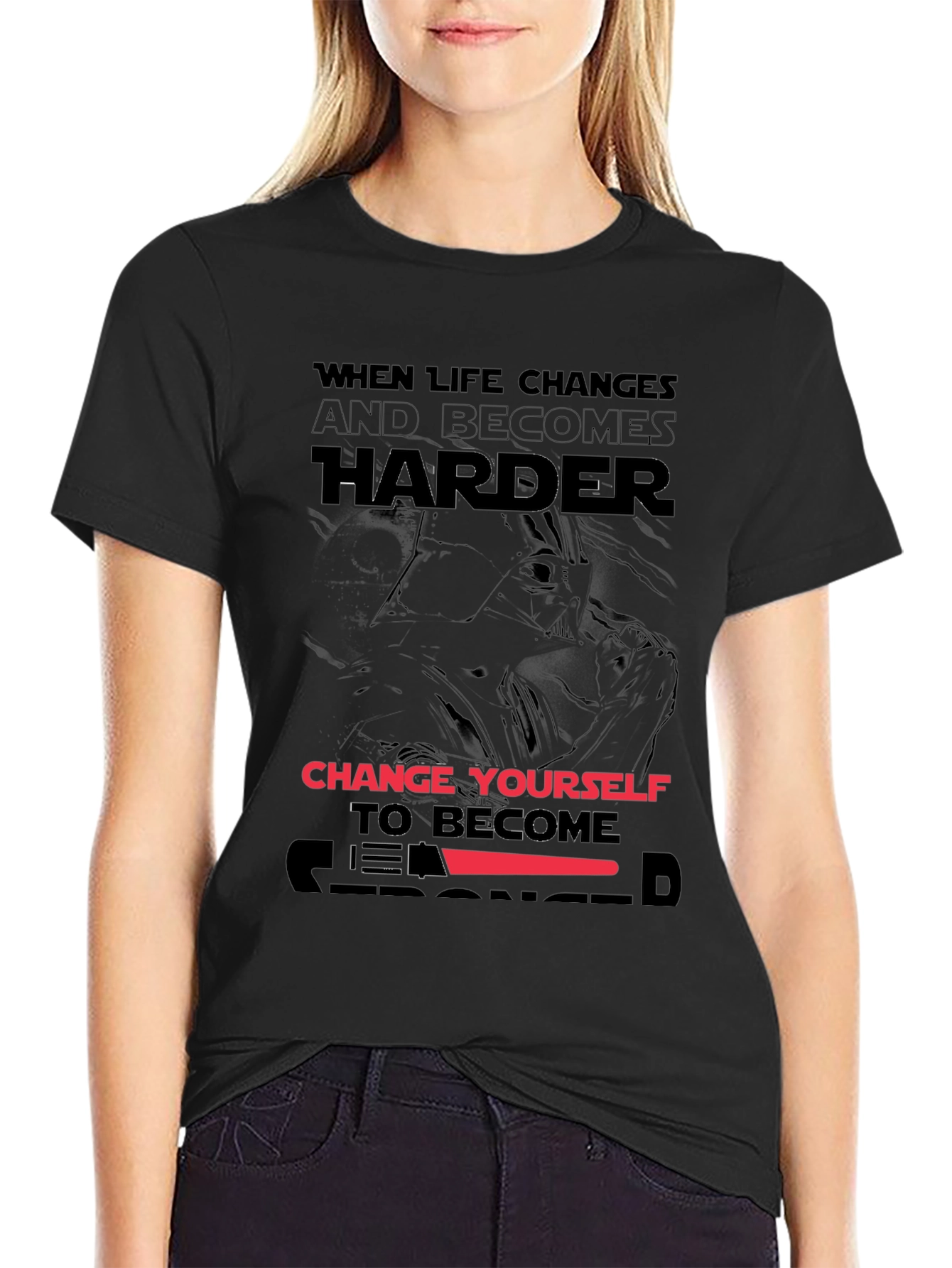 When Life Changes Harder Graphic T-Shirt