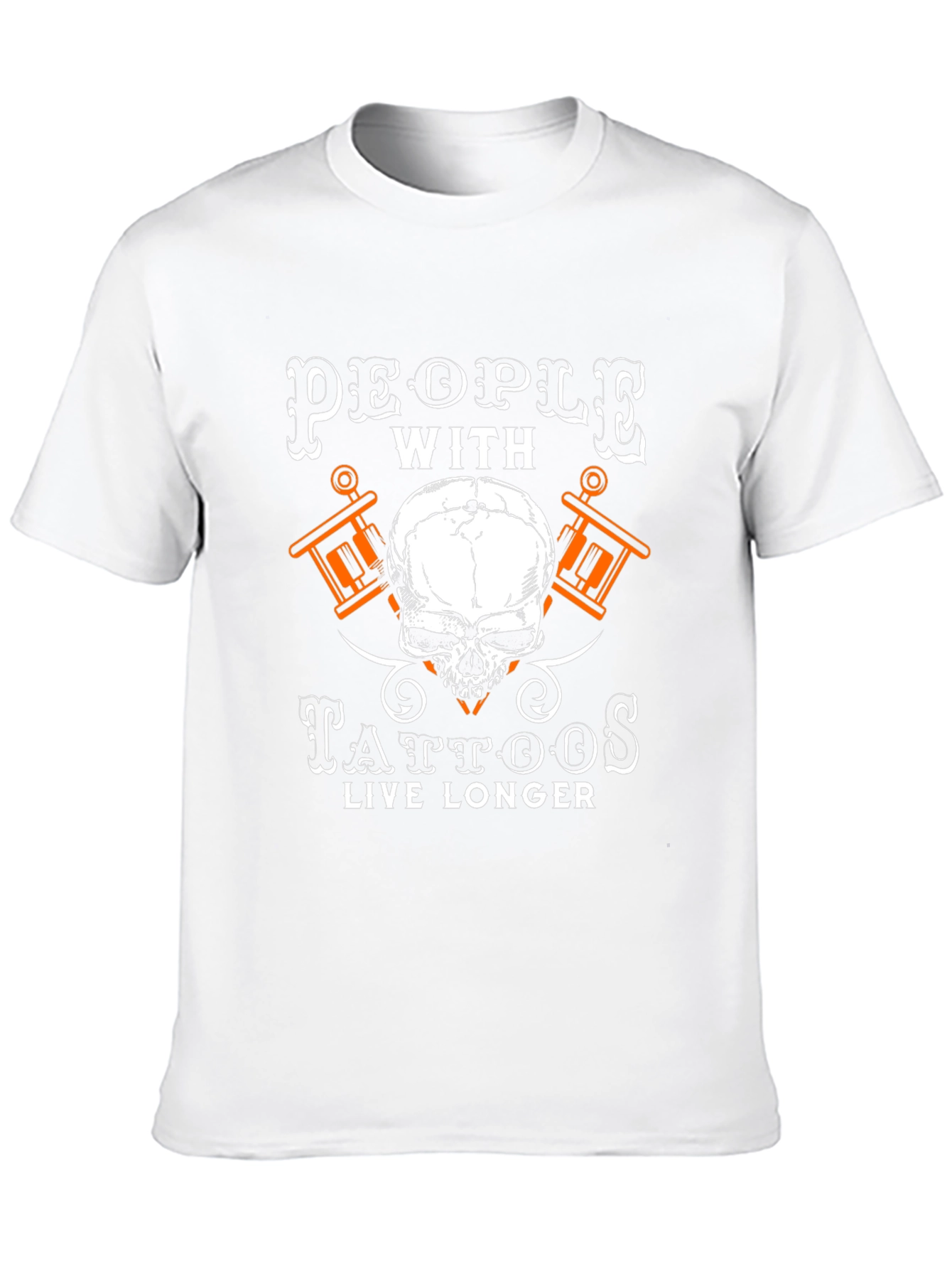 Tattoo Lovers Skull Graphic T-Shirt