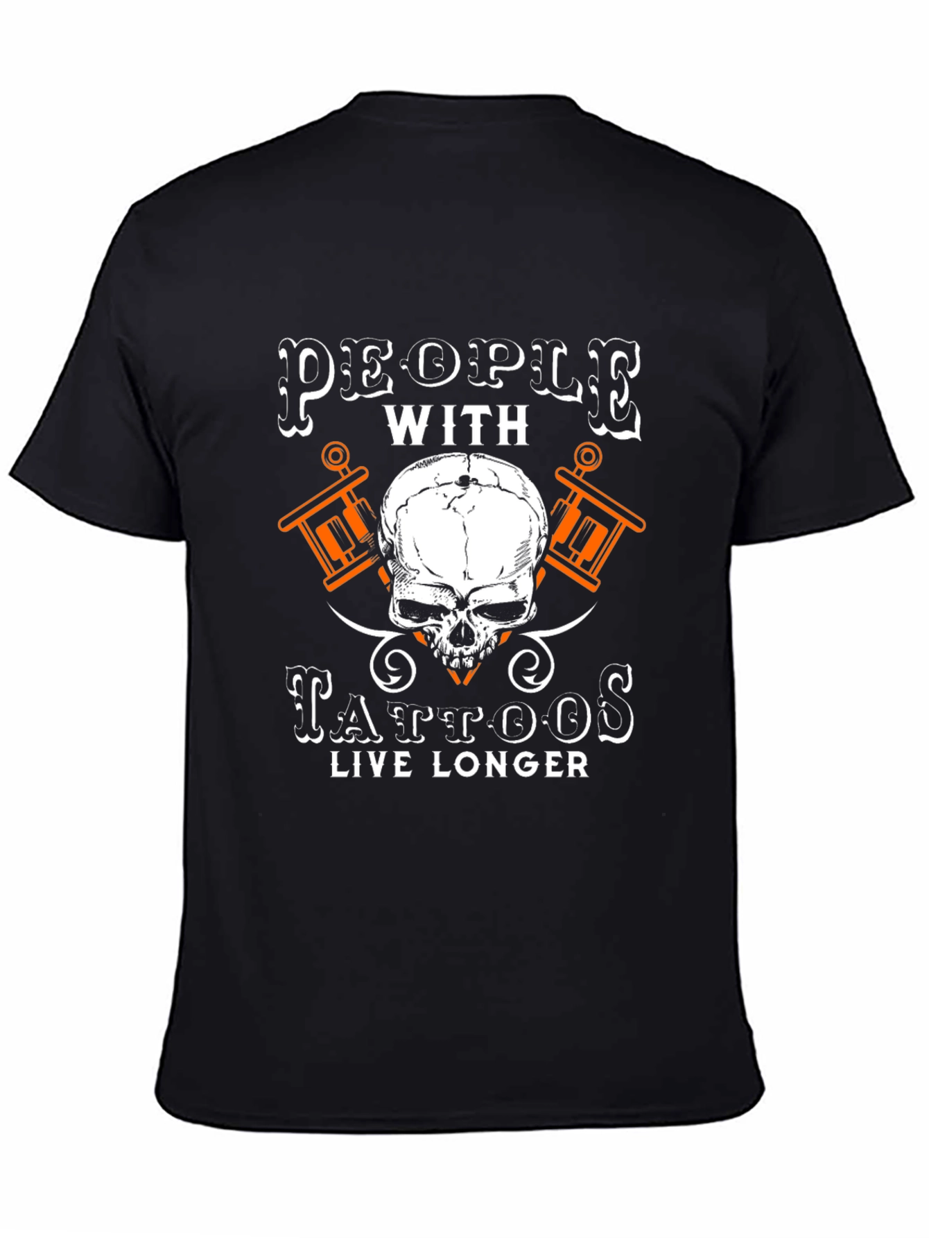Tattoo Lovers Skull Graphic T-Shirt