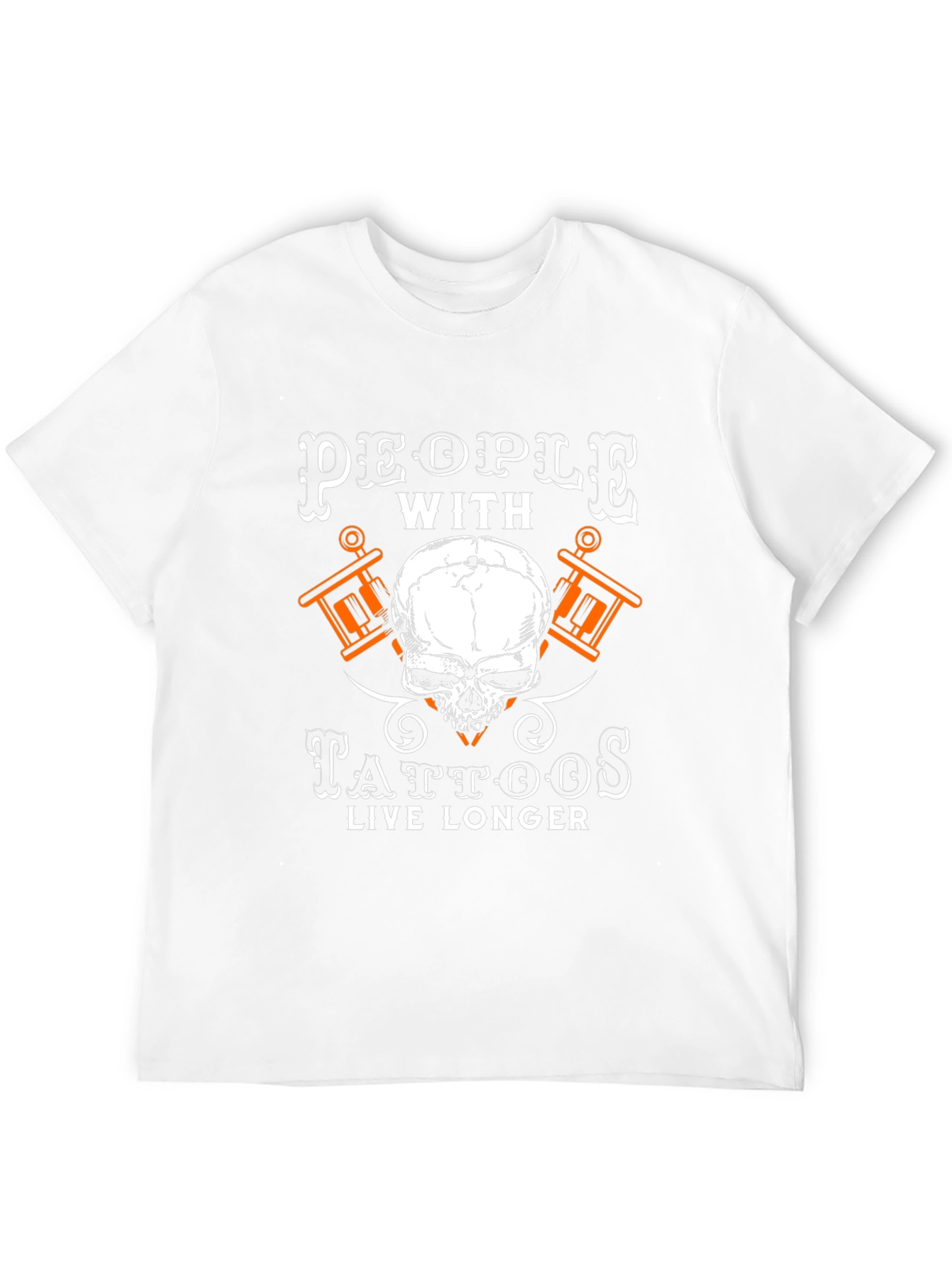 Tattoo Lovers Skull Graphic T-Shirt