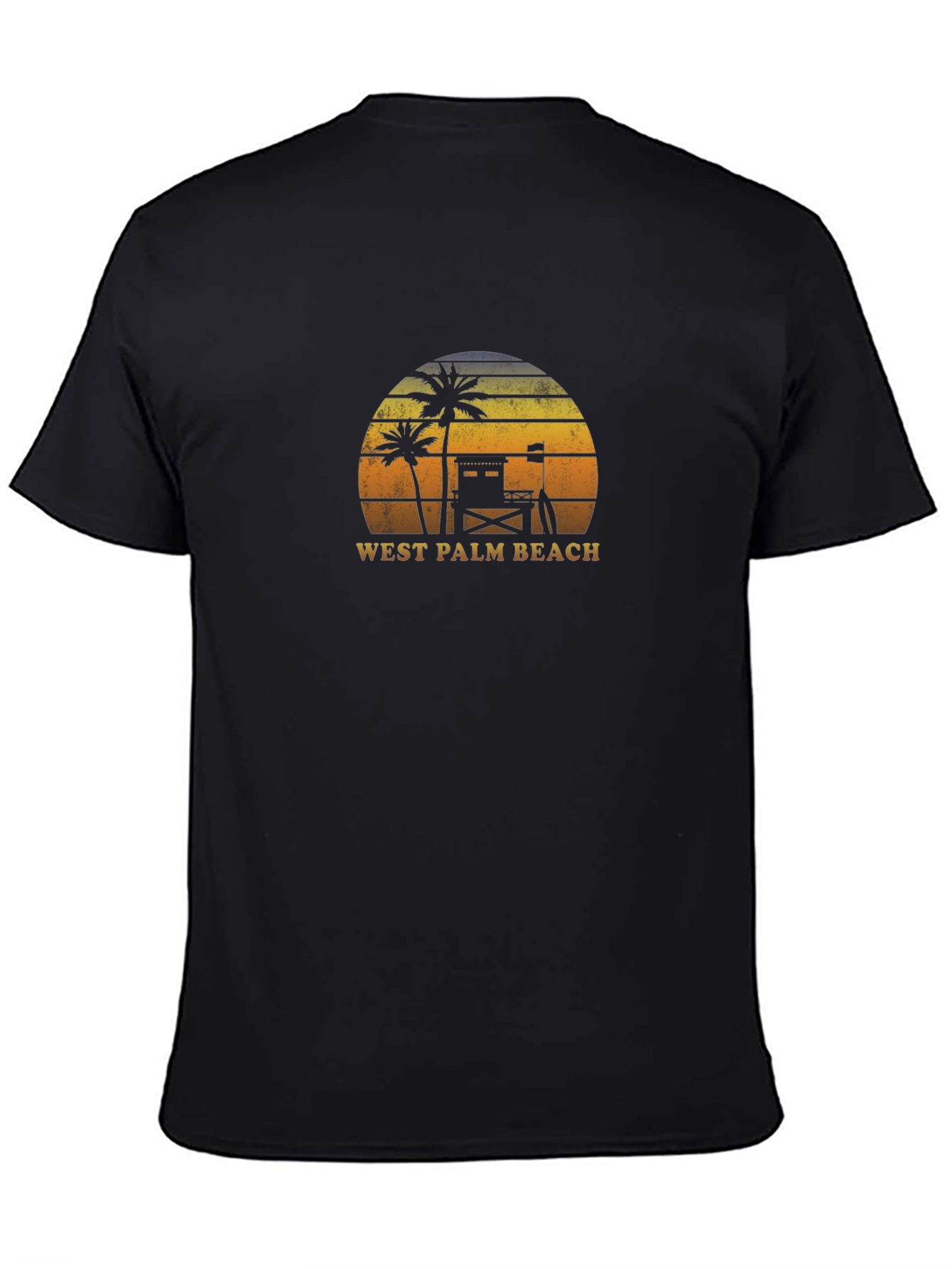 West Palm Beach Sunset Graphic T-Shirt