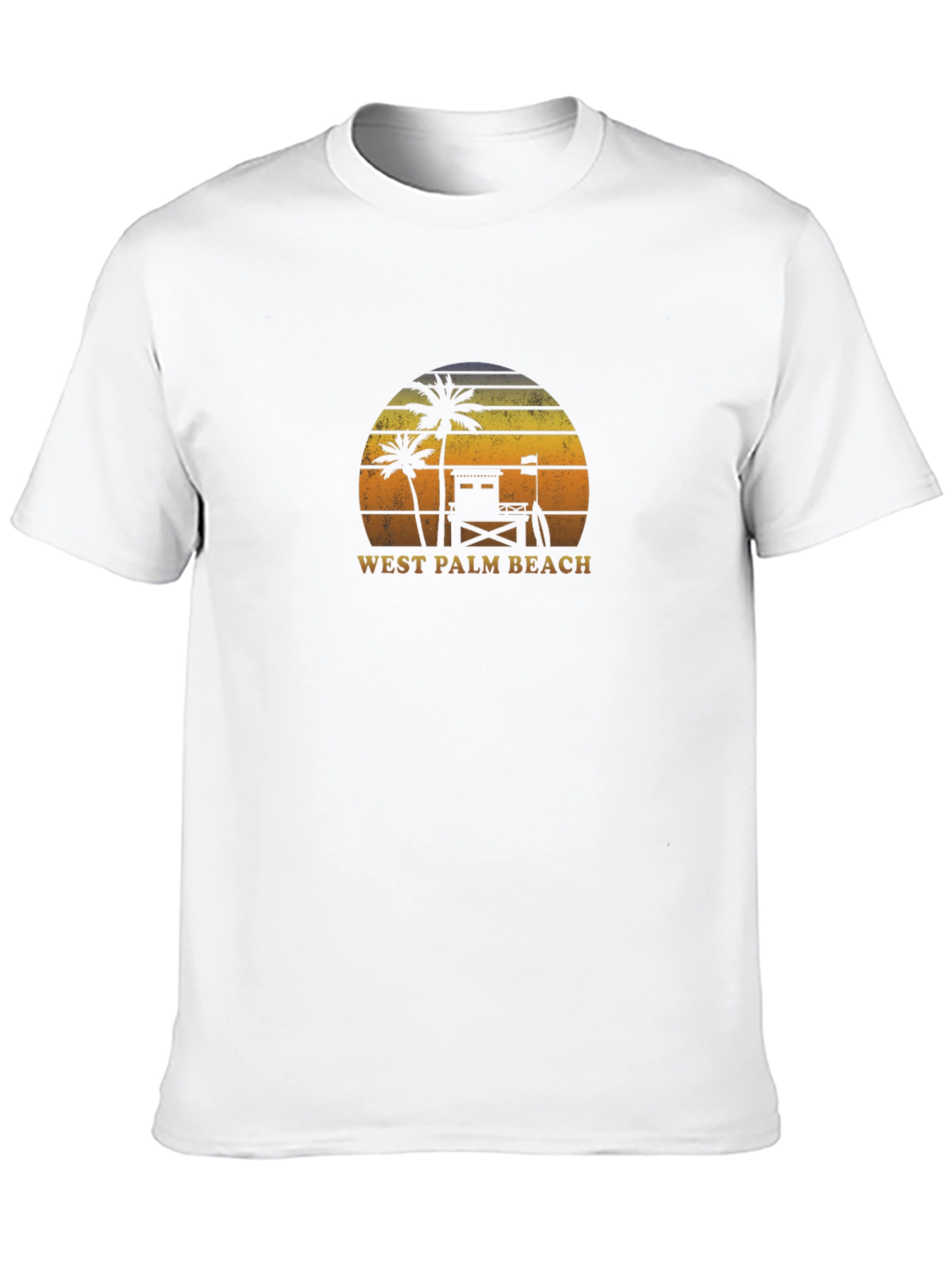West Palm Beach Sunset Graphic T-Shirt