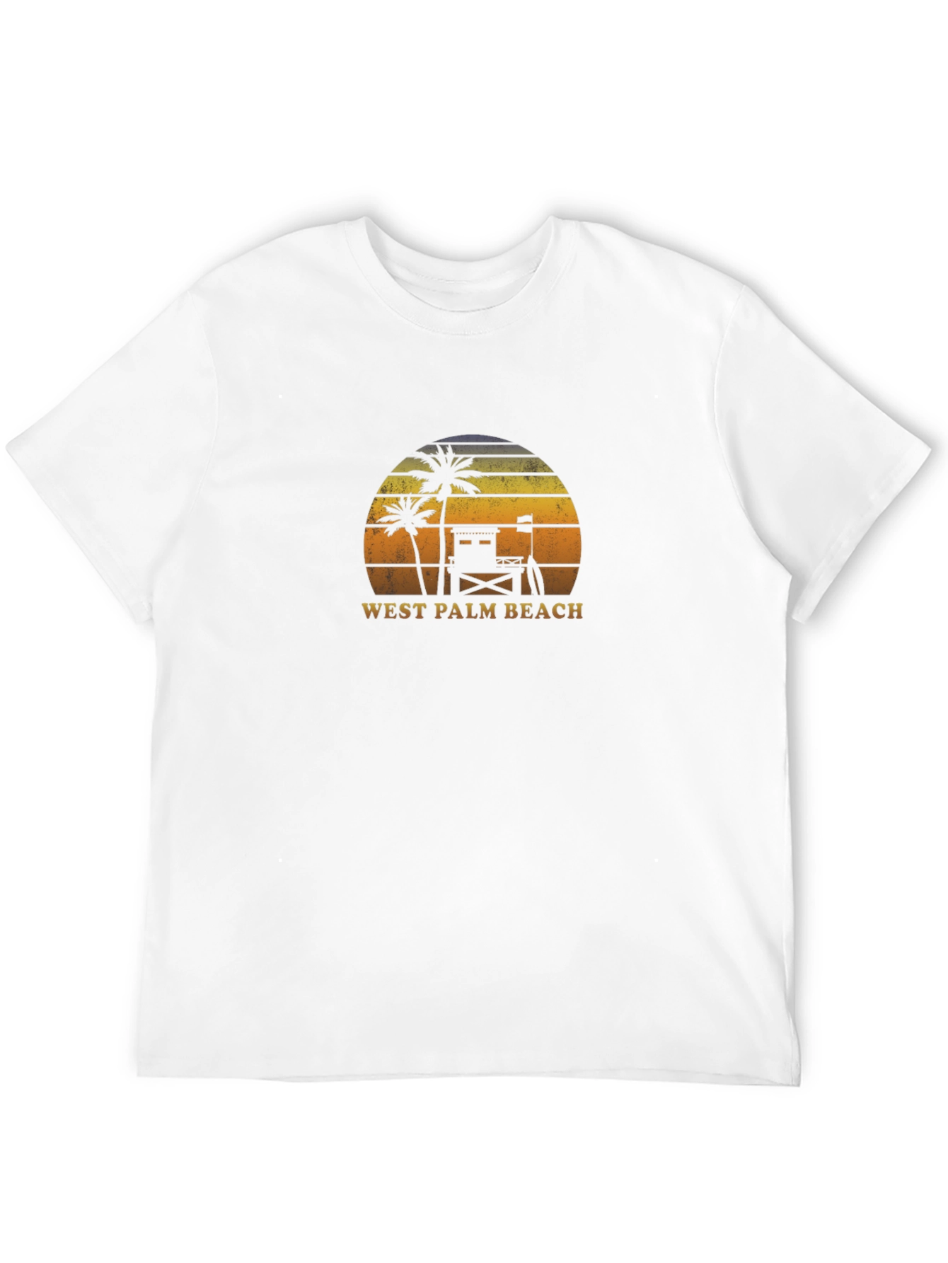 West Palm Beach Sunset Graphic T-Shirt