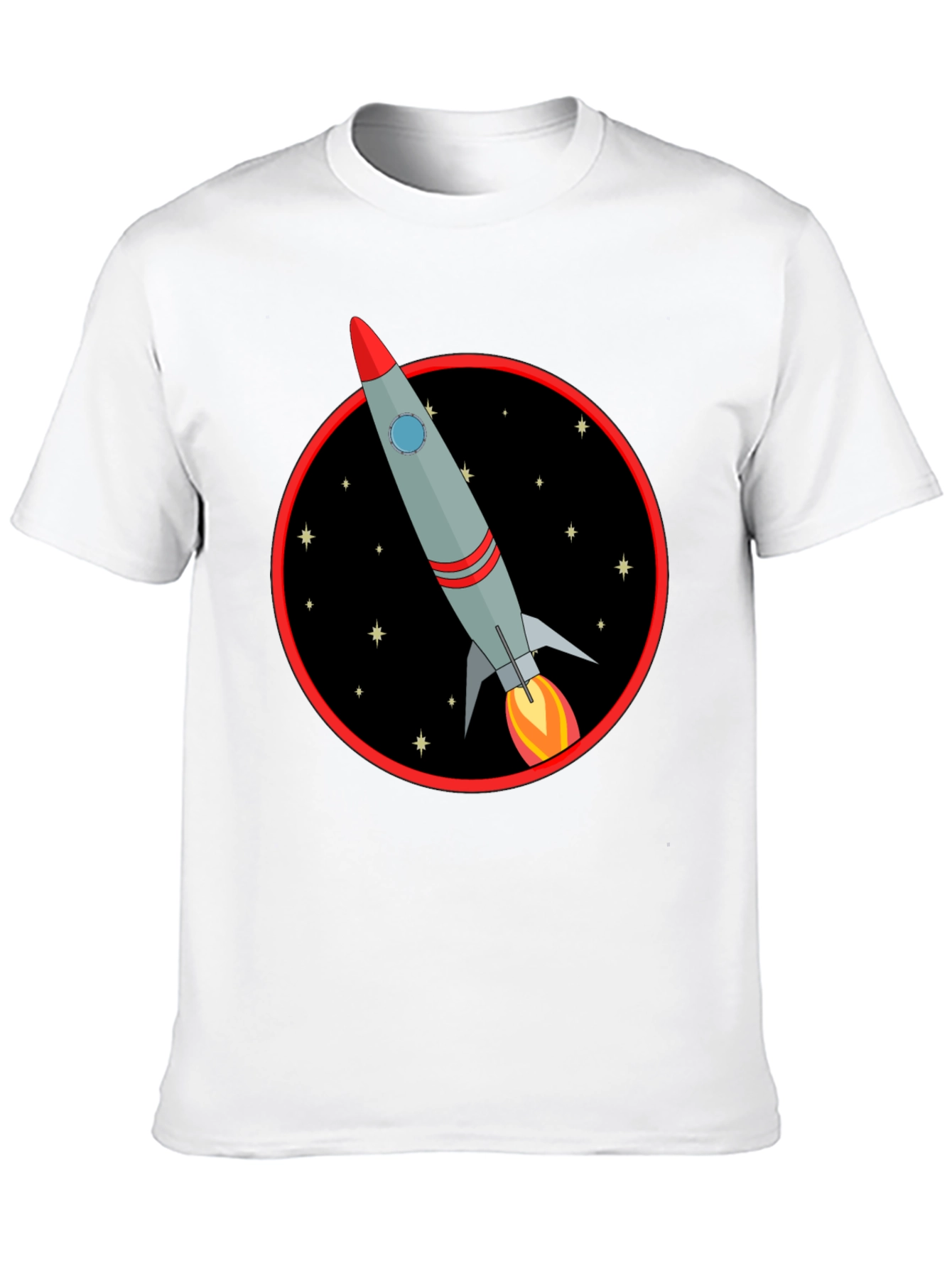 Retro Rocket T-Shirt - Blast Off in Style!