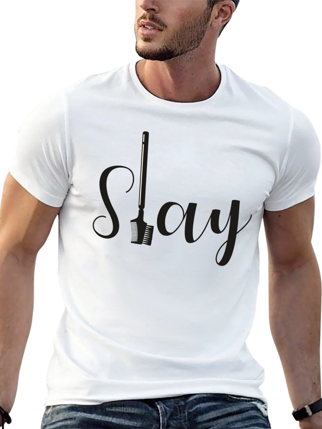 Stay Sharp Barber T-Shirt - Black