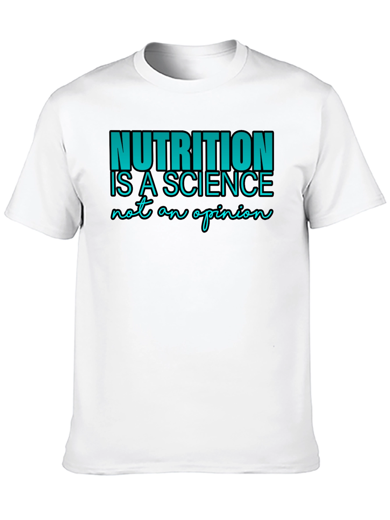 Nutrition is Science T-Shirt - Black