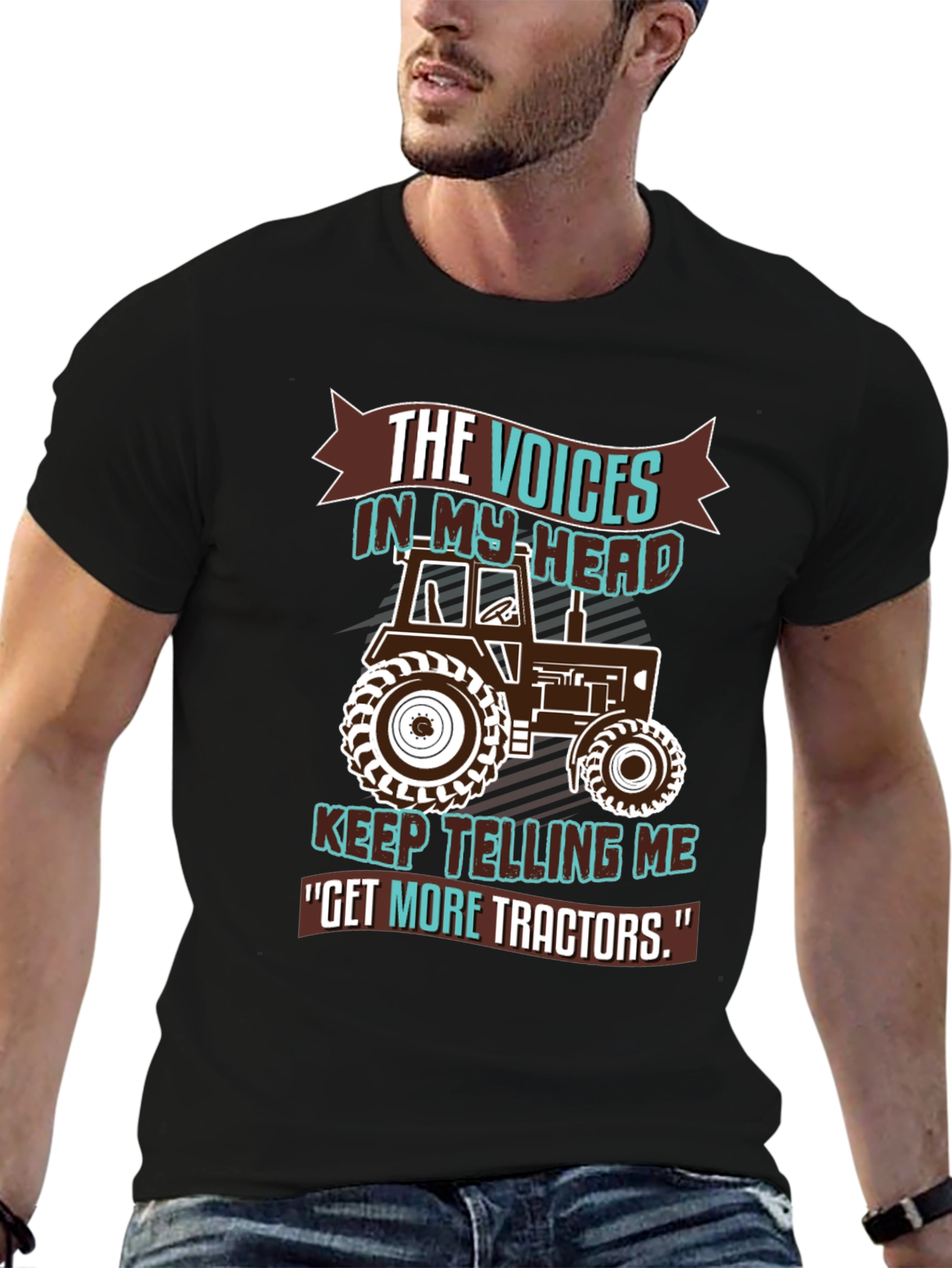 Voices in My Head Tractor Tee