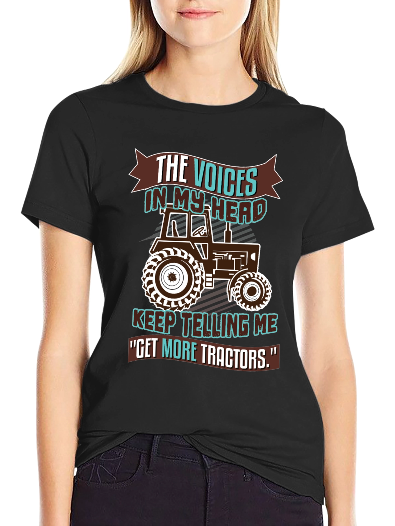 Voices in My Head Tractor Tee