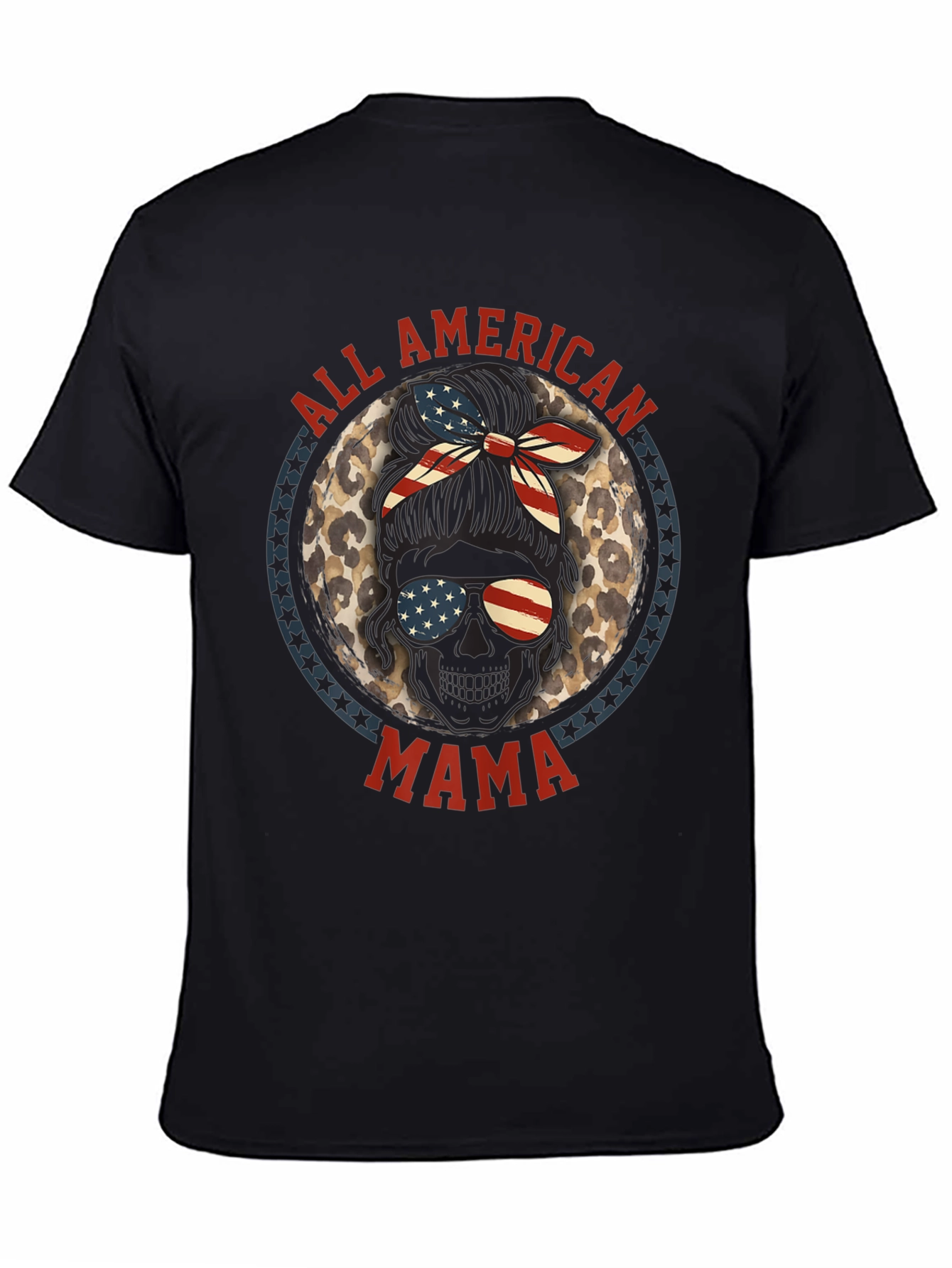 All American Mama Graphic T-Shirt