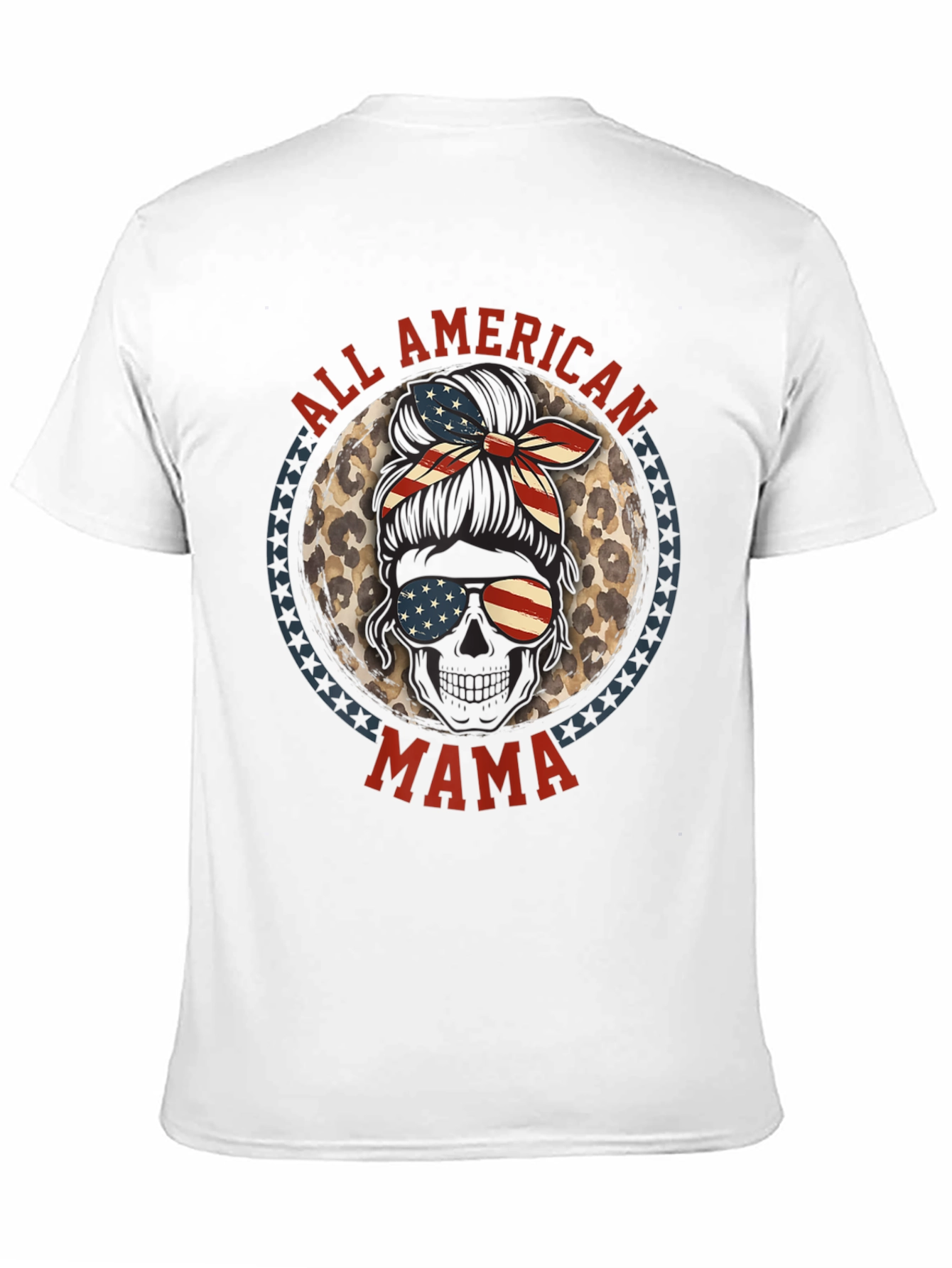 All American Mama Graphic T-Shirt