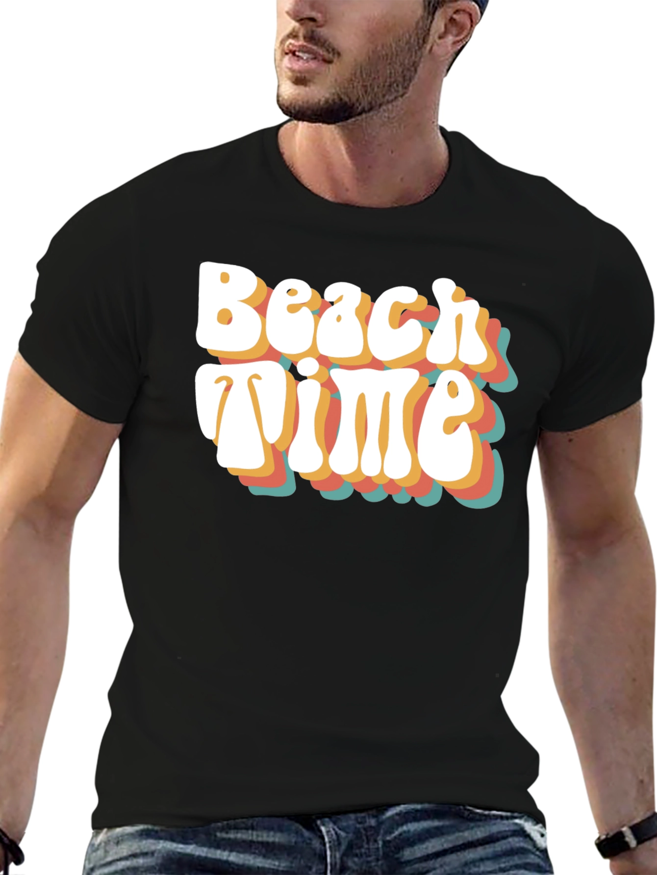 Beach Time Retro T-Shirt
