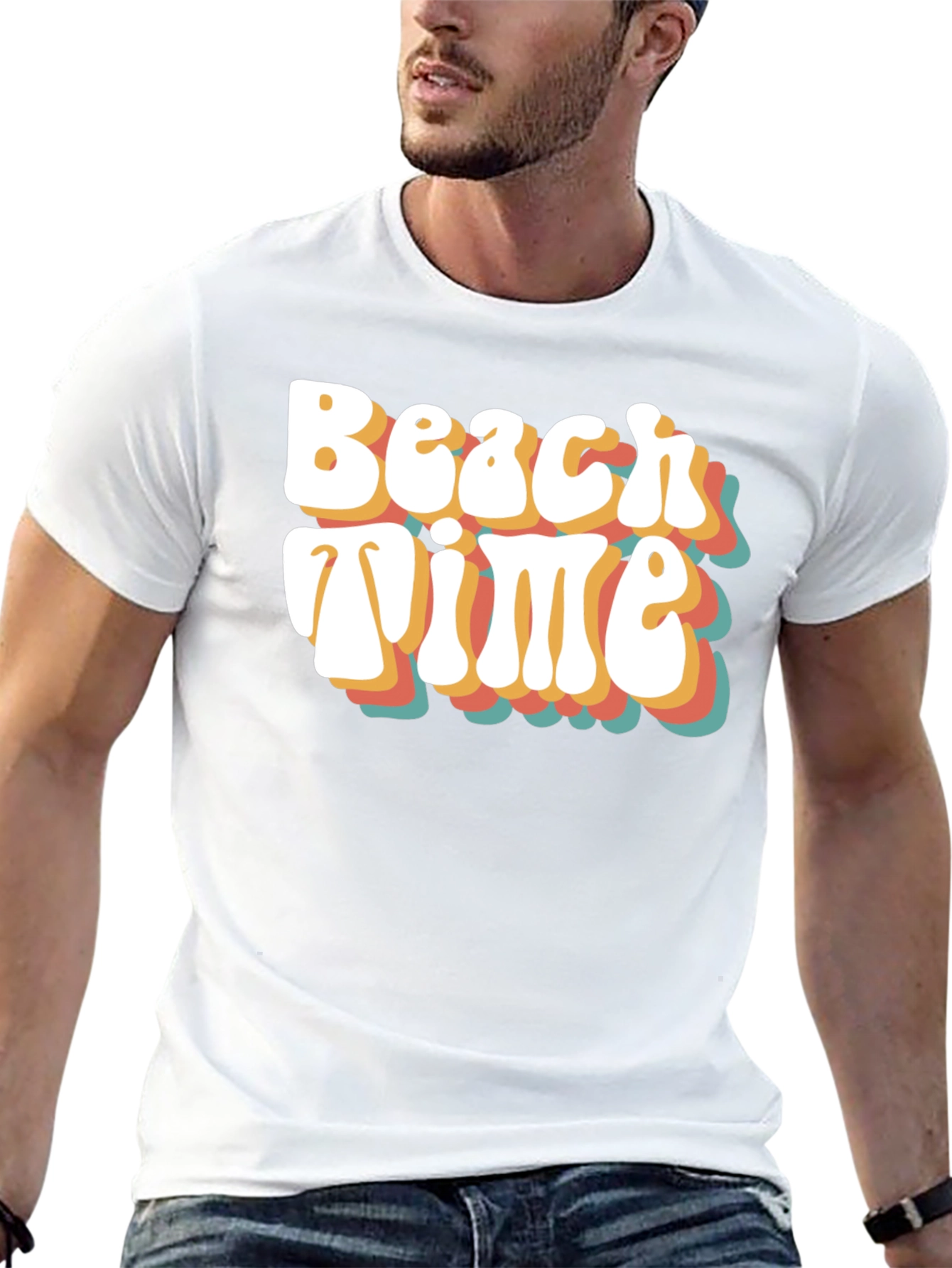 Beach Time Retro T-Shirt