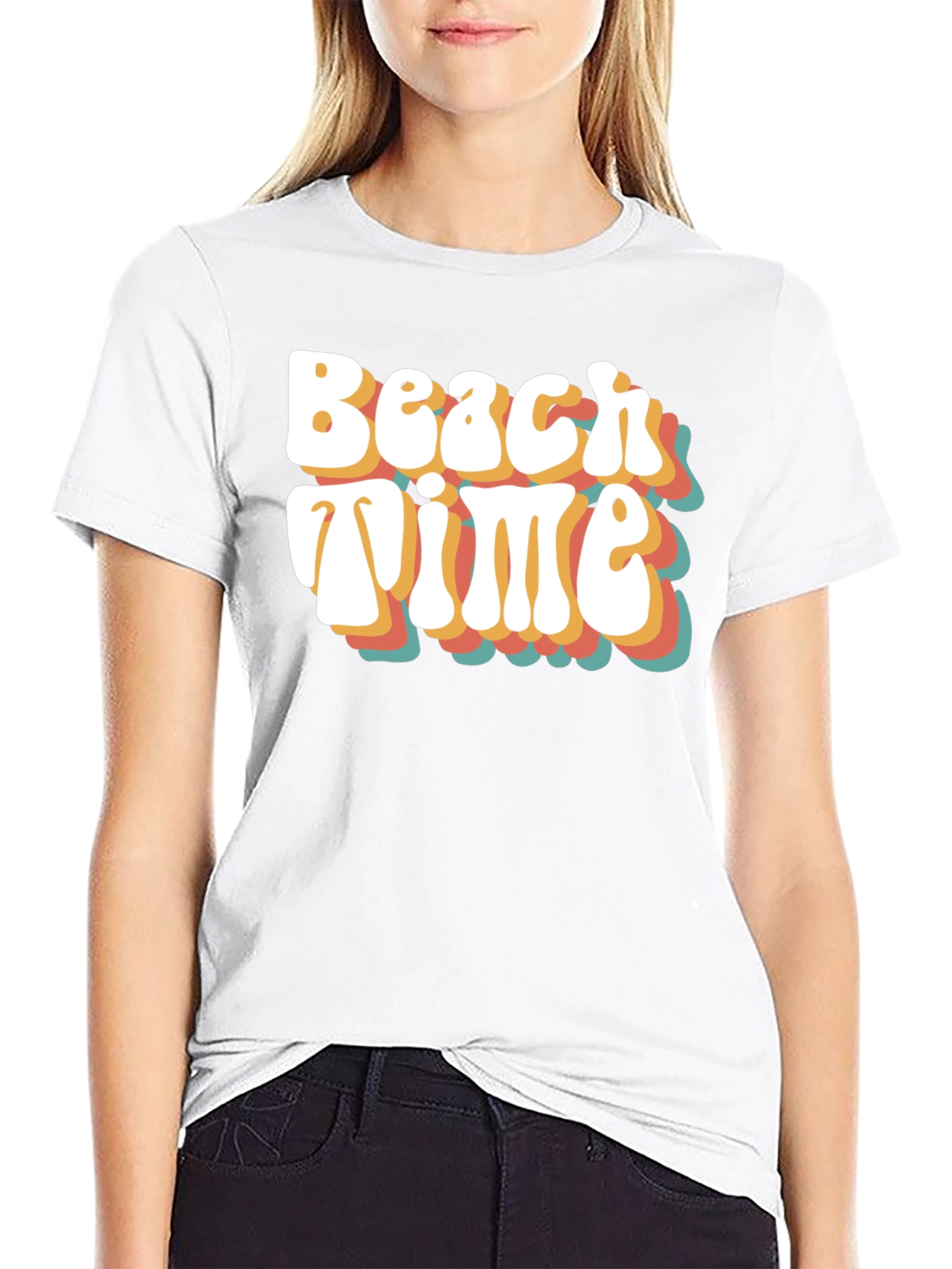 Beach Time Retro T-Shirt