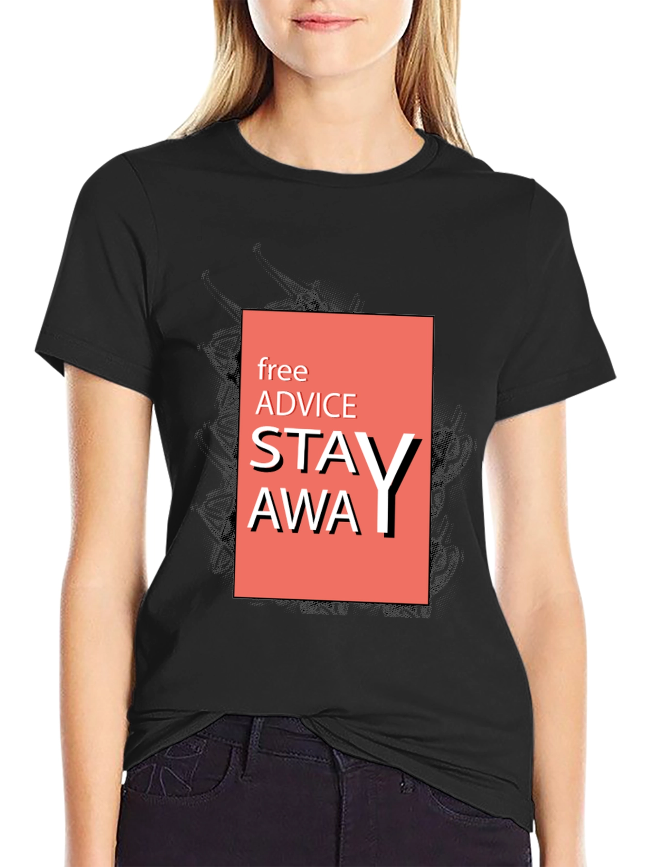 Stay Away Graphic Tee -  Advice T-Shirt