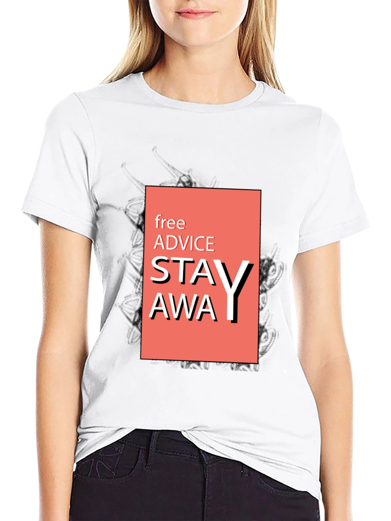 Stay Away Graphic Tee -  Advice T-Shirt