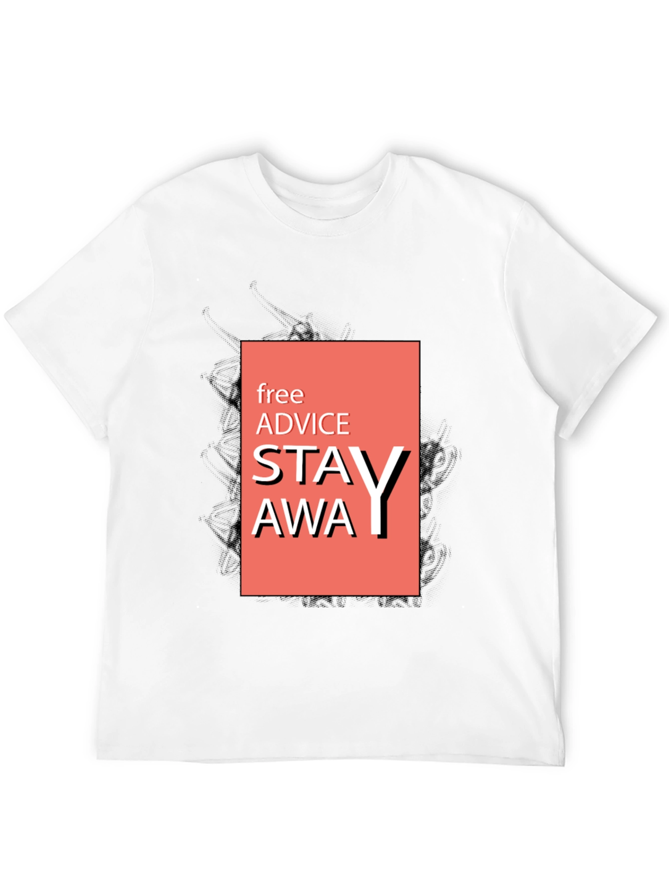 Stay Away Graphic Tee -  Advice T-Shirt