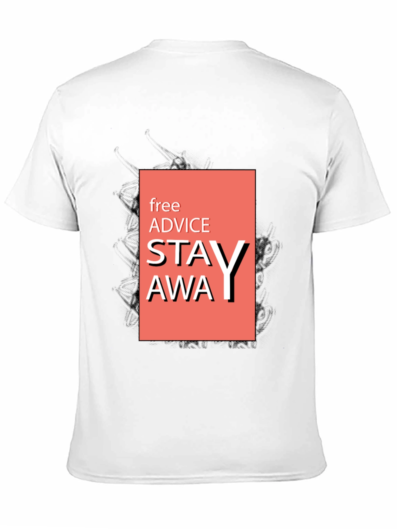 Stay Away Graphic Tee -  Advice T-Shirt