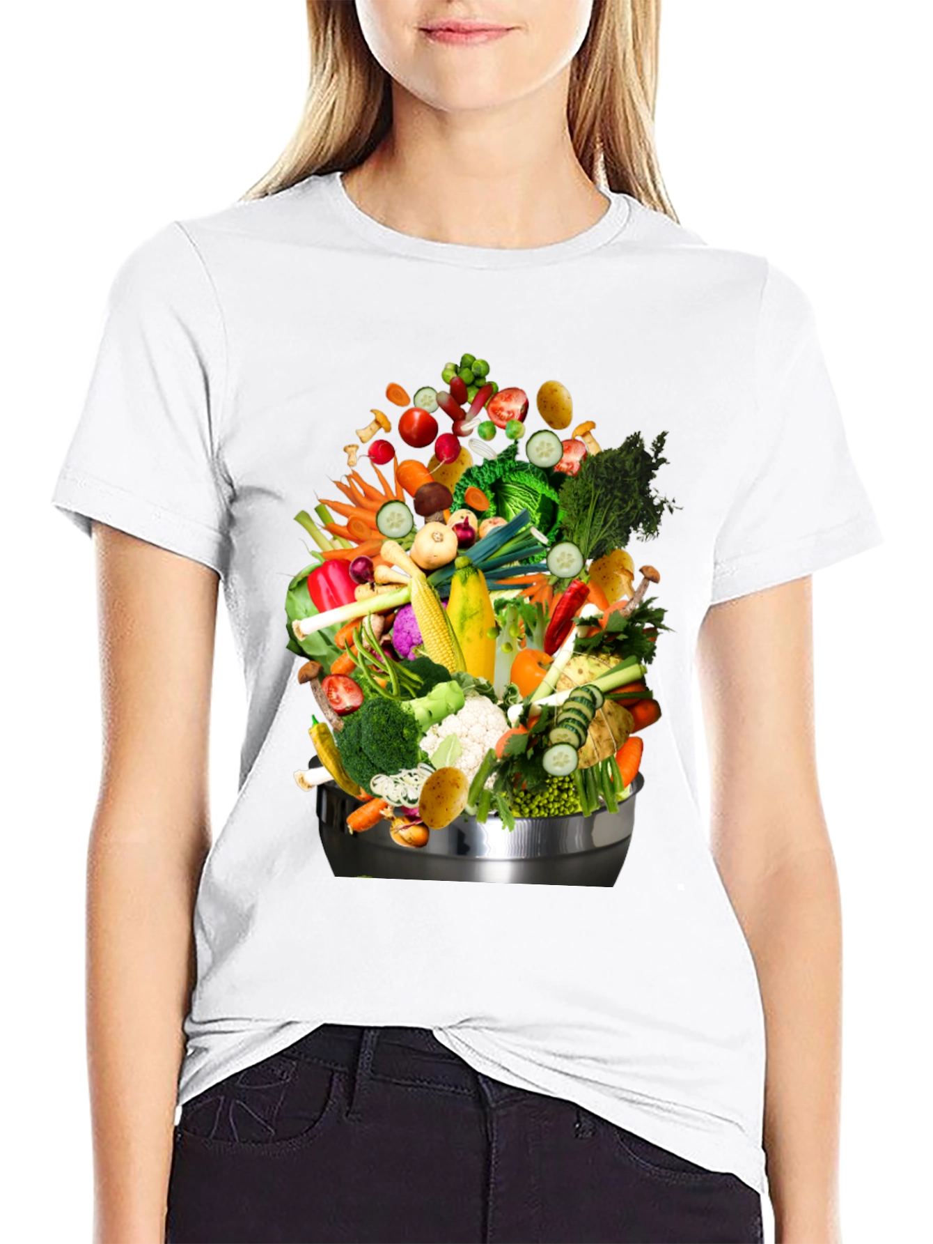 Vegetable Medley T-Shirt - Fresh Food Fashion!