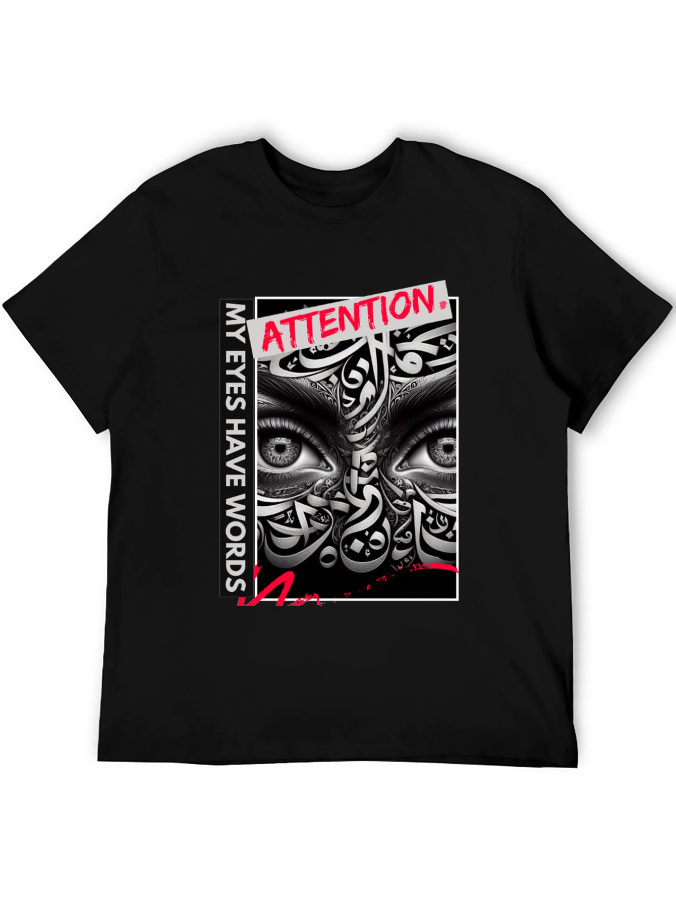 Attention Eyes Graphic T-Shirt