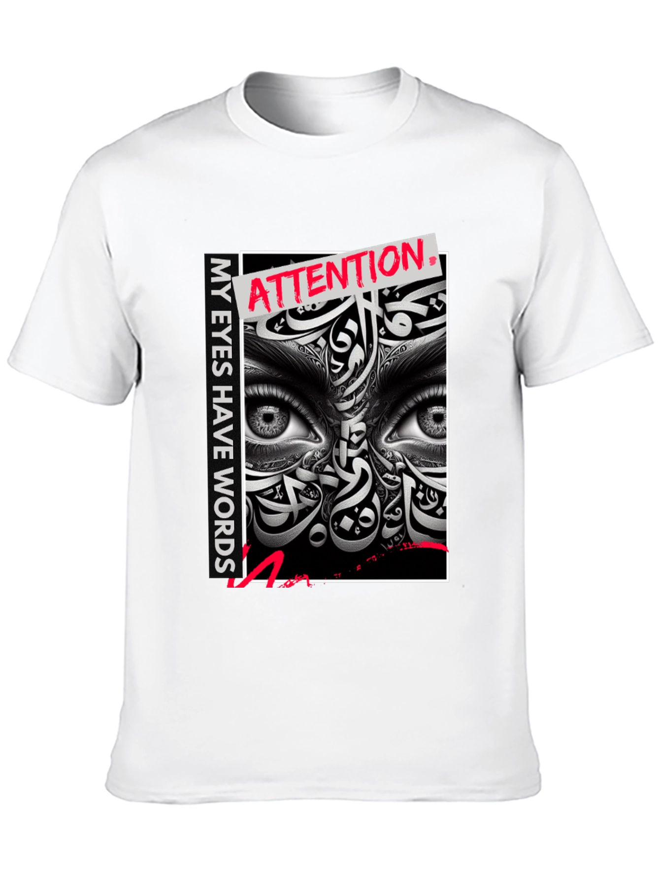 Attention Eyes Graphic T-Shirt