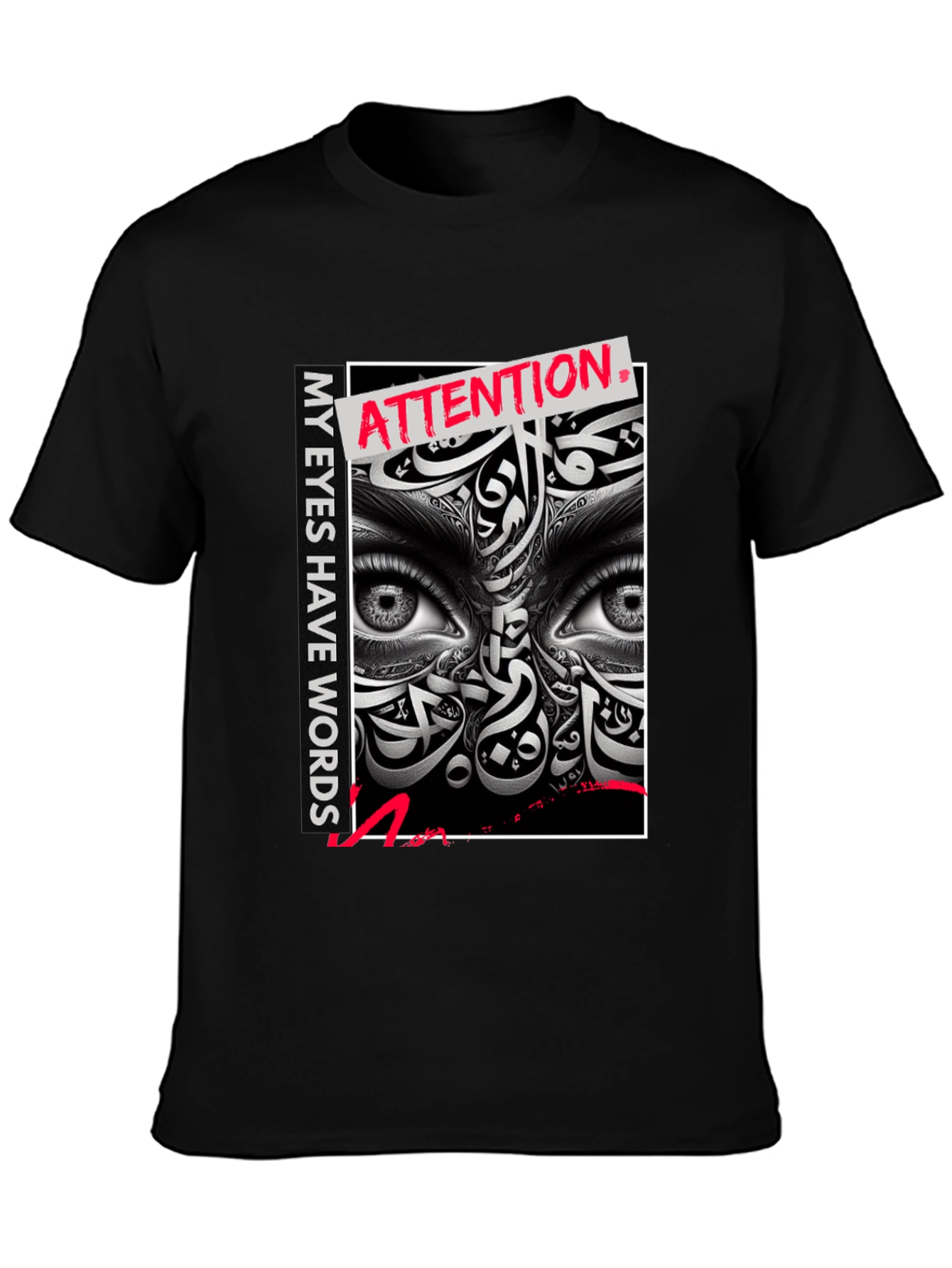 Attention Eyes Graphic T-Shirt