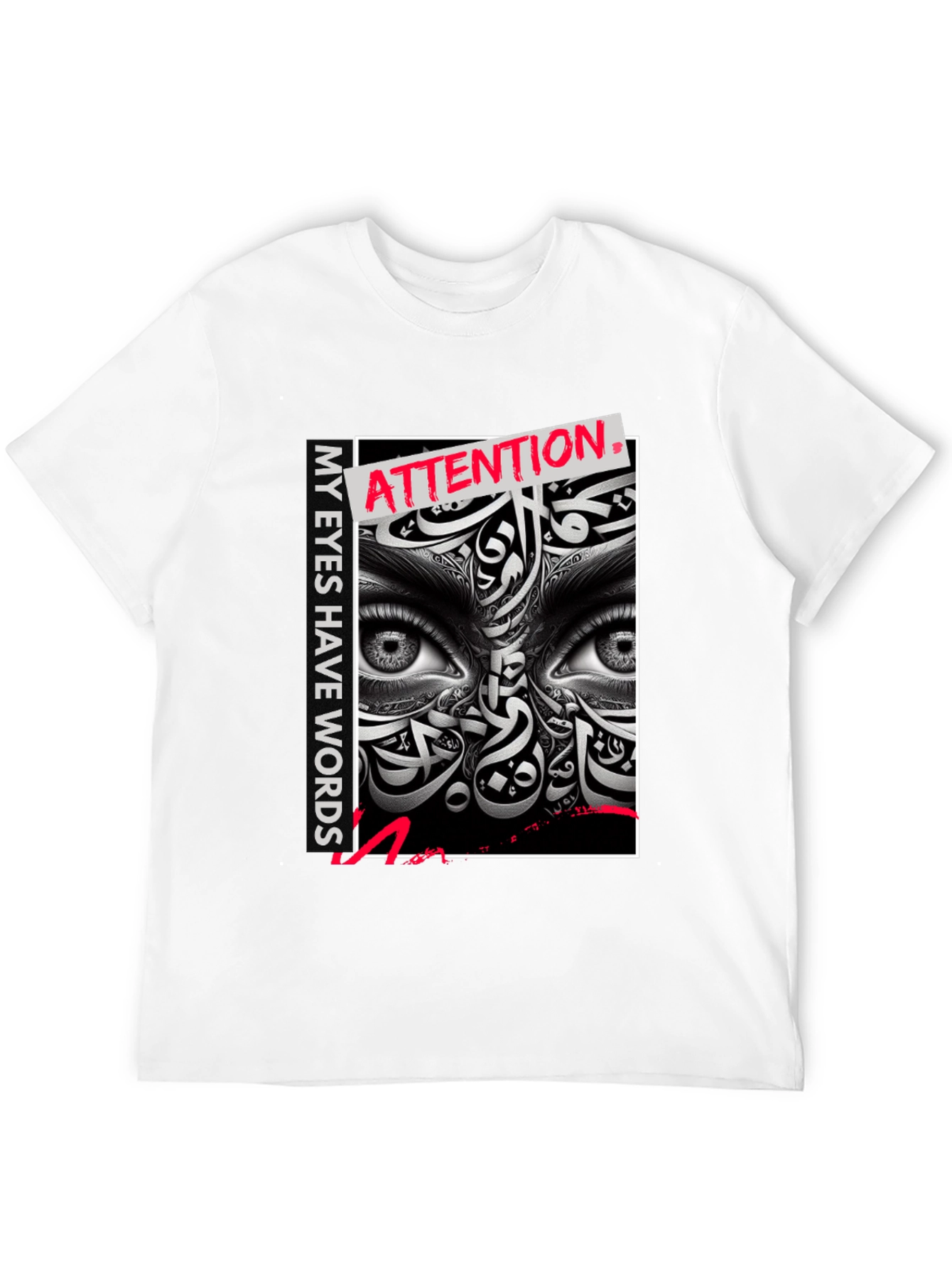Attention Eyes Graphic T-Shirt