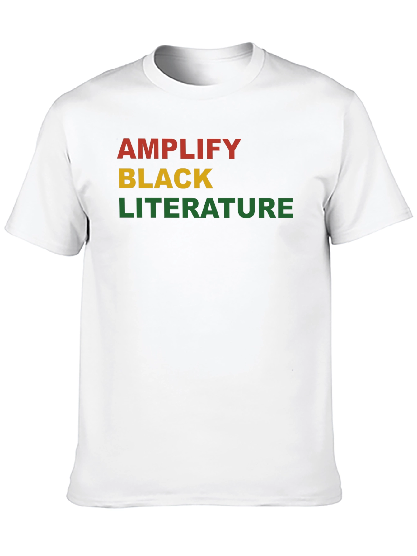 Amplify Black Literature Graphic T-Shirt