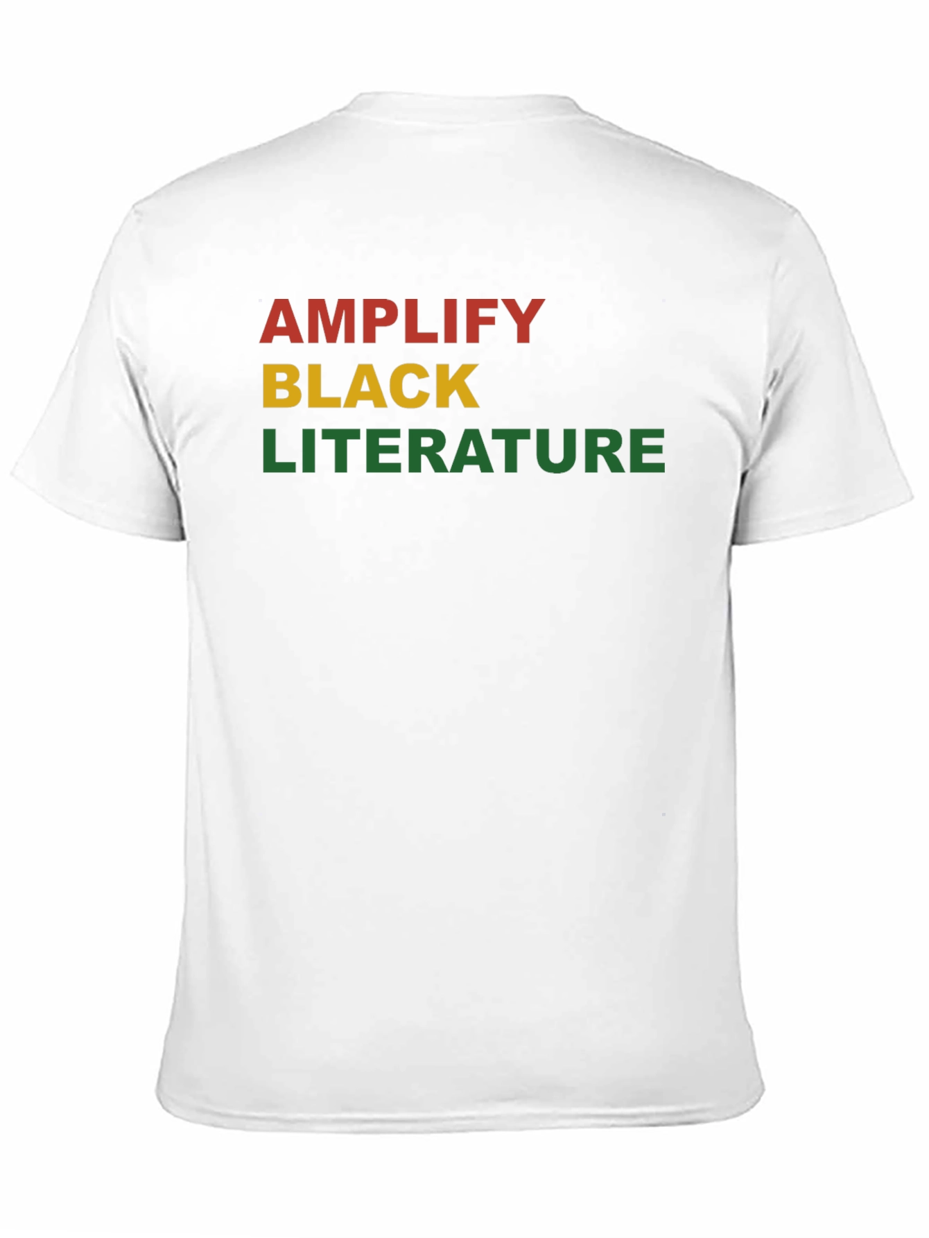 Amplify Black Literature Graphic T-Shirt