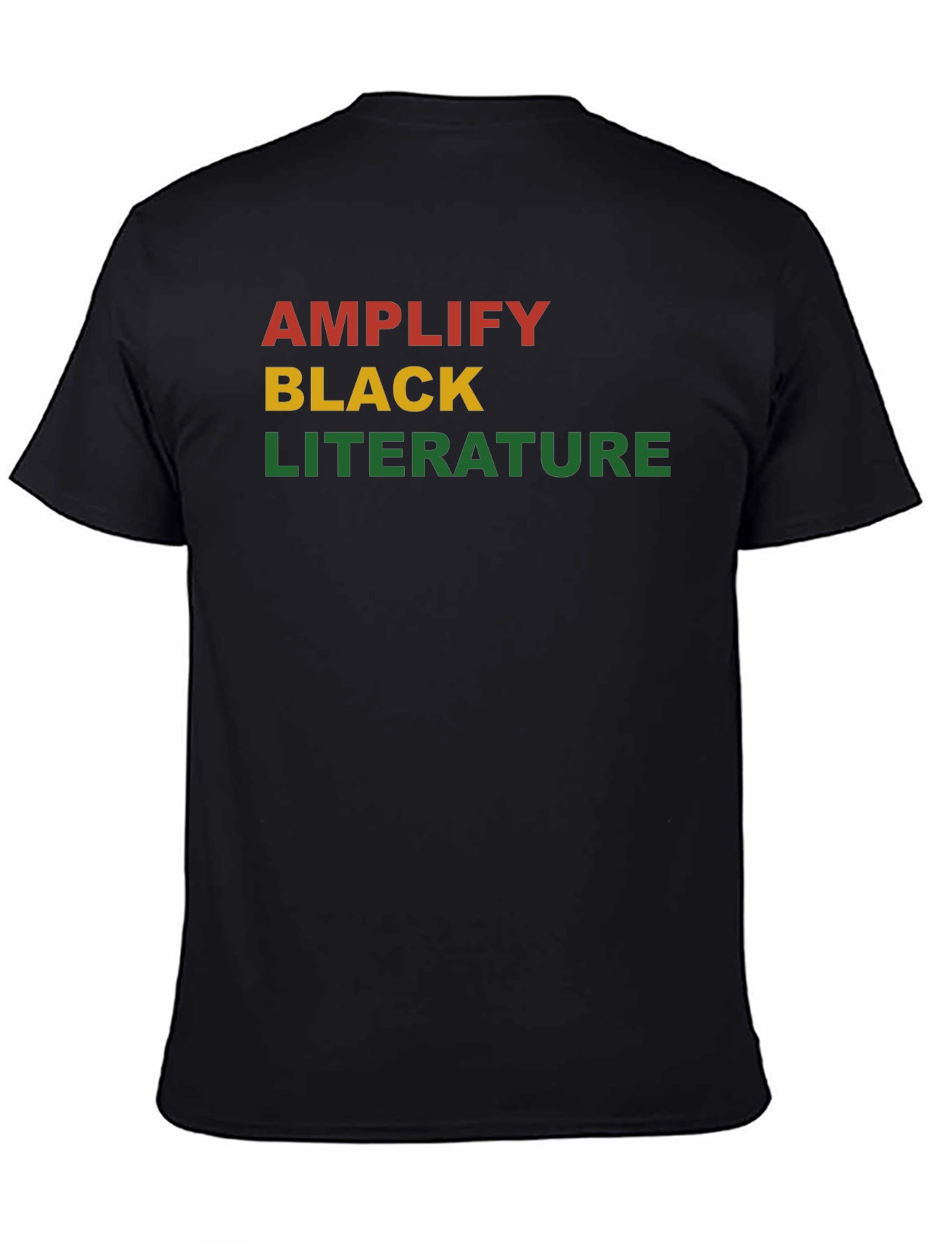 Amplify Black Literature Graphic T-Shirt