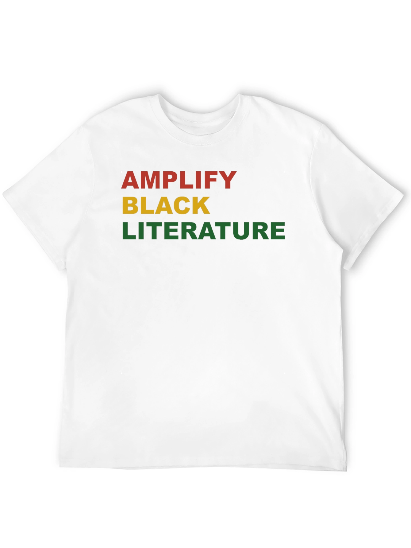 Amplify Black Literature Graphic T-Shirt