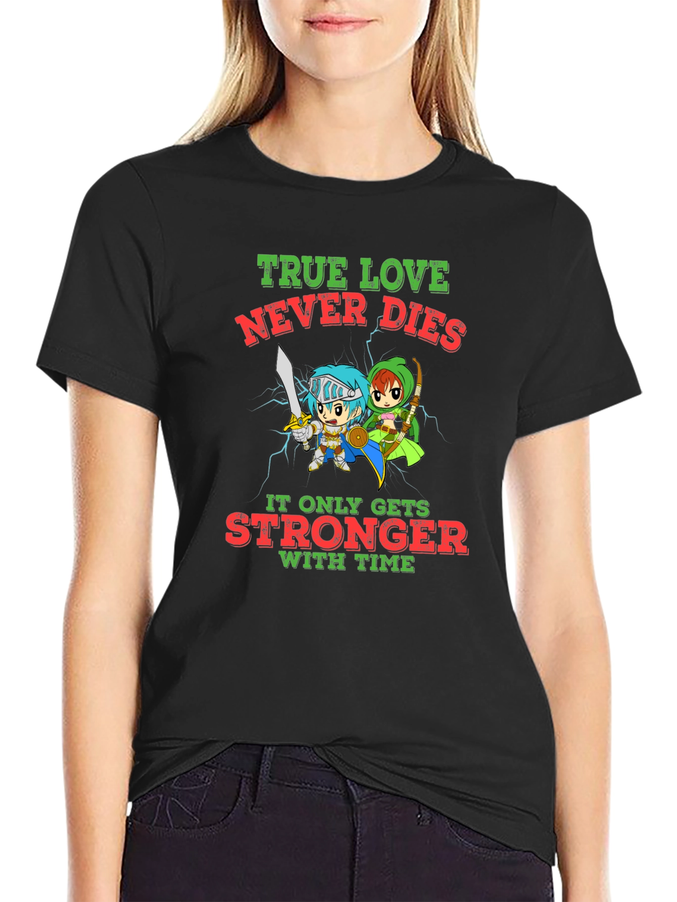True Love Never Dies Graphic T-Shirt